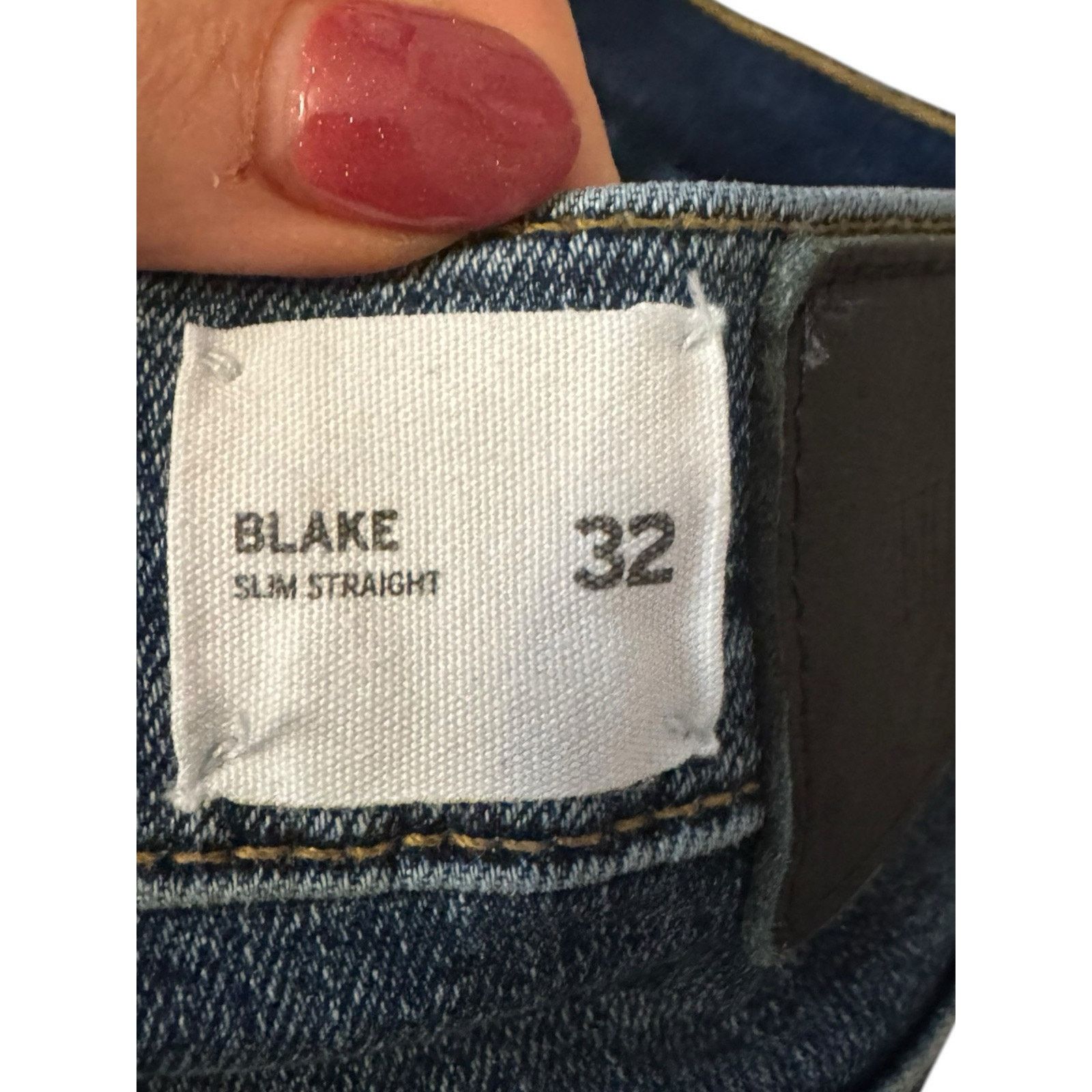 Hudson Hudson Blake Slim Straight Jeans Medium Wash w Fading Size US 32 / EU 48 - 9 Thumbnail