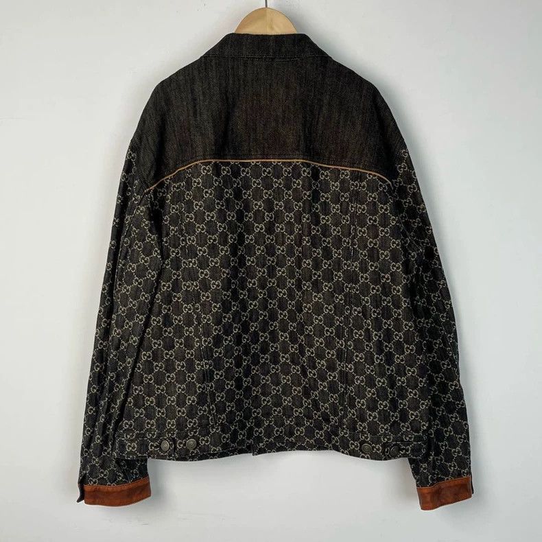 Gucci Gucci Printed Denim Jacket M Size-2506 Size US M / EU 48-50 / 2 - 2 Thumbnail