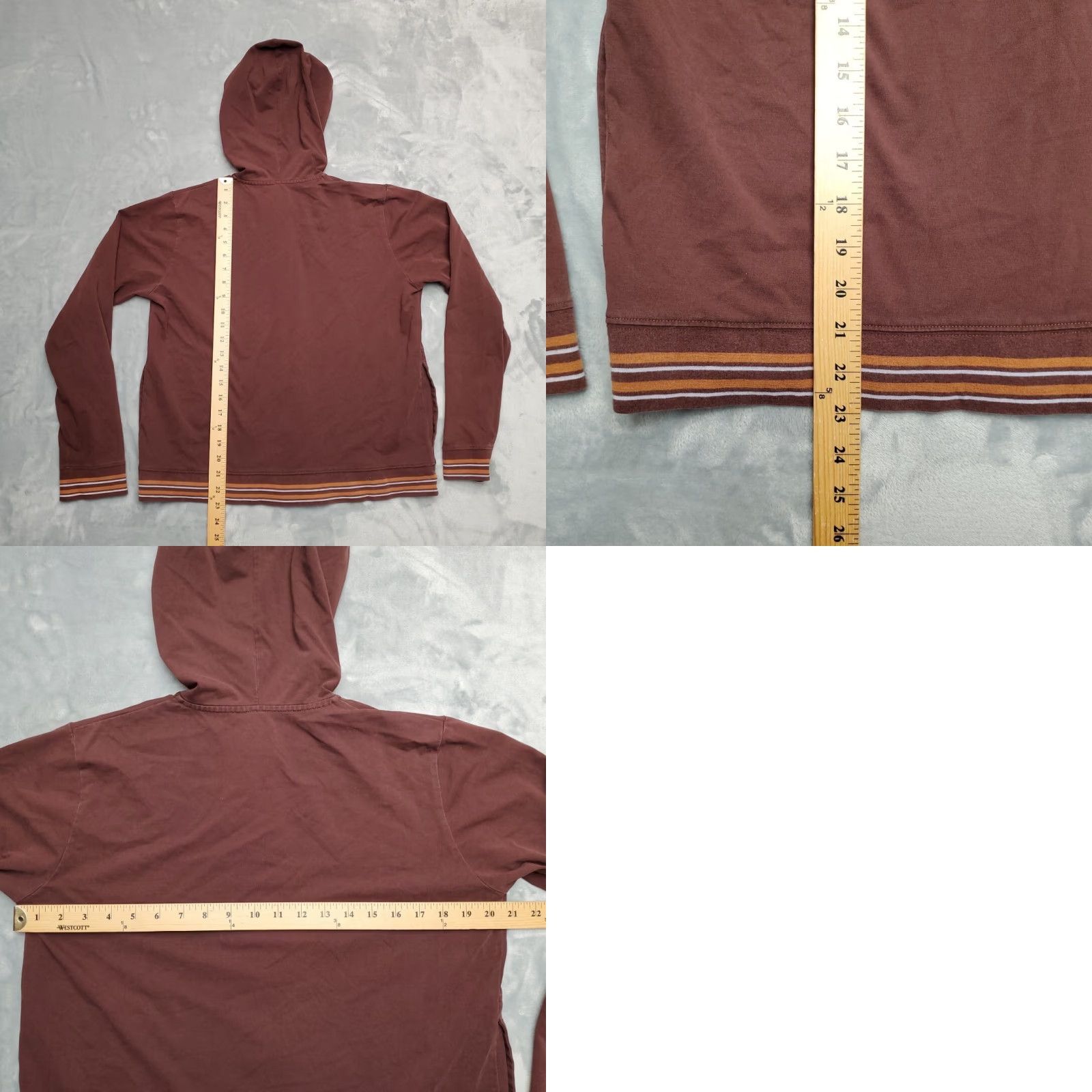 Patagonia Patagonia Jacket Womens L Maroon Lightweight Full Zip Hooded Gorp Comfy Stretch Nature Outdoor Zip Embroidered Logo Casual Womens Size L / US 10 / IT 46 - 8 Thumbnail