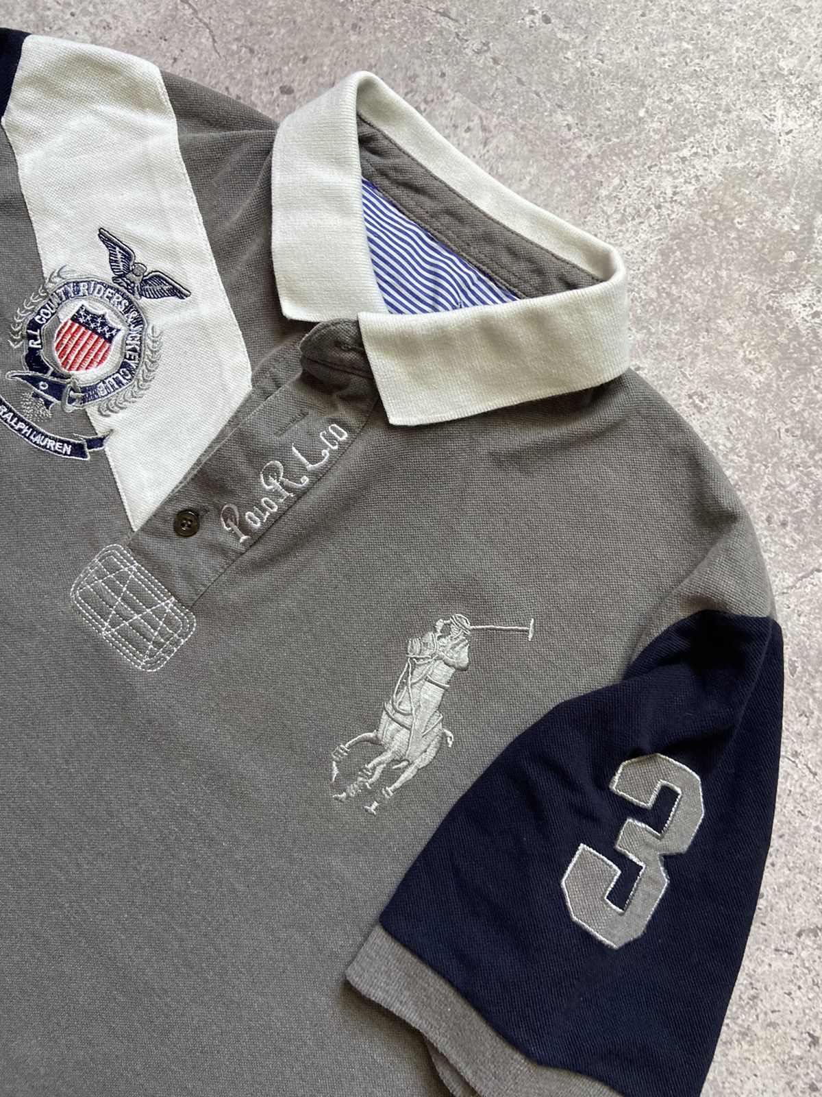 Polo Ralph Lauren Vintage Polo Ralph Lauren County Riders & Jockey Club Polo Size US L / EU 52-54 / 3 - 2 Thumbnail