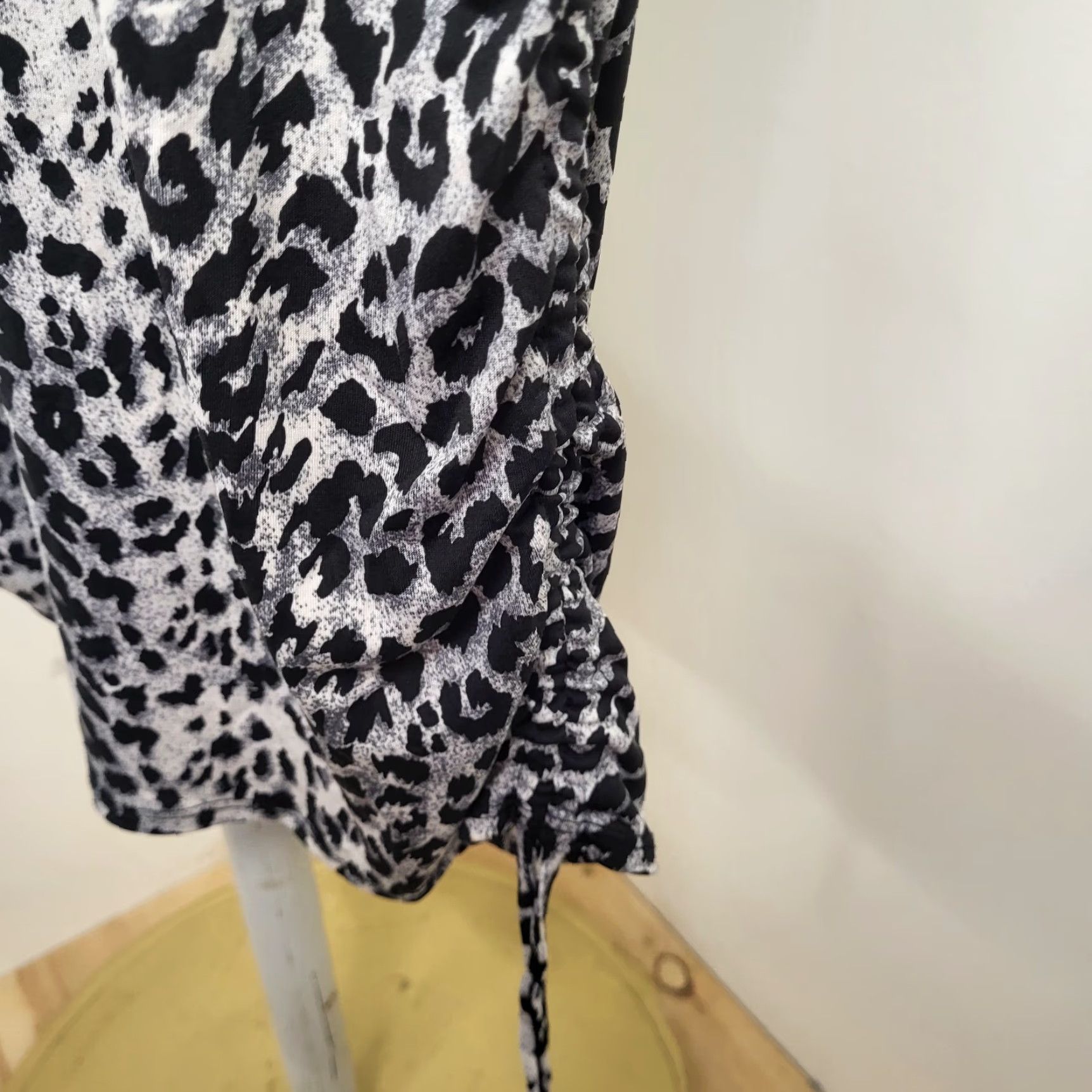 Vintage Forever Rose Couture Maxi Dress Women's L Leopard Print Strappy Scoop Neck Sleeveless Slip Dress Tank Dress Size L / US 10 / IT 46 - 7 Thumbnail