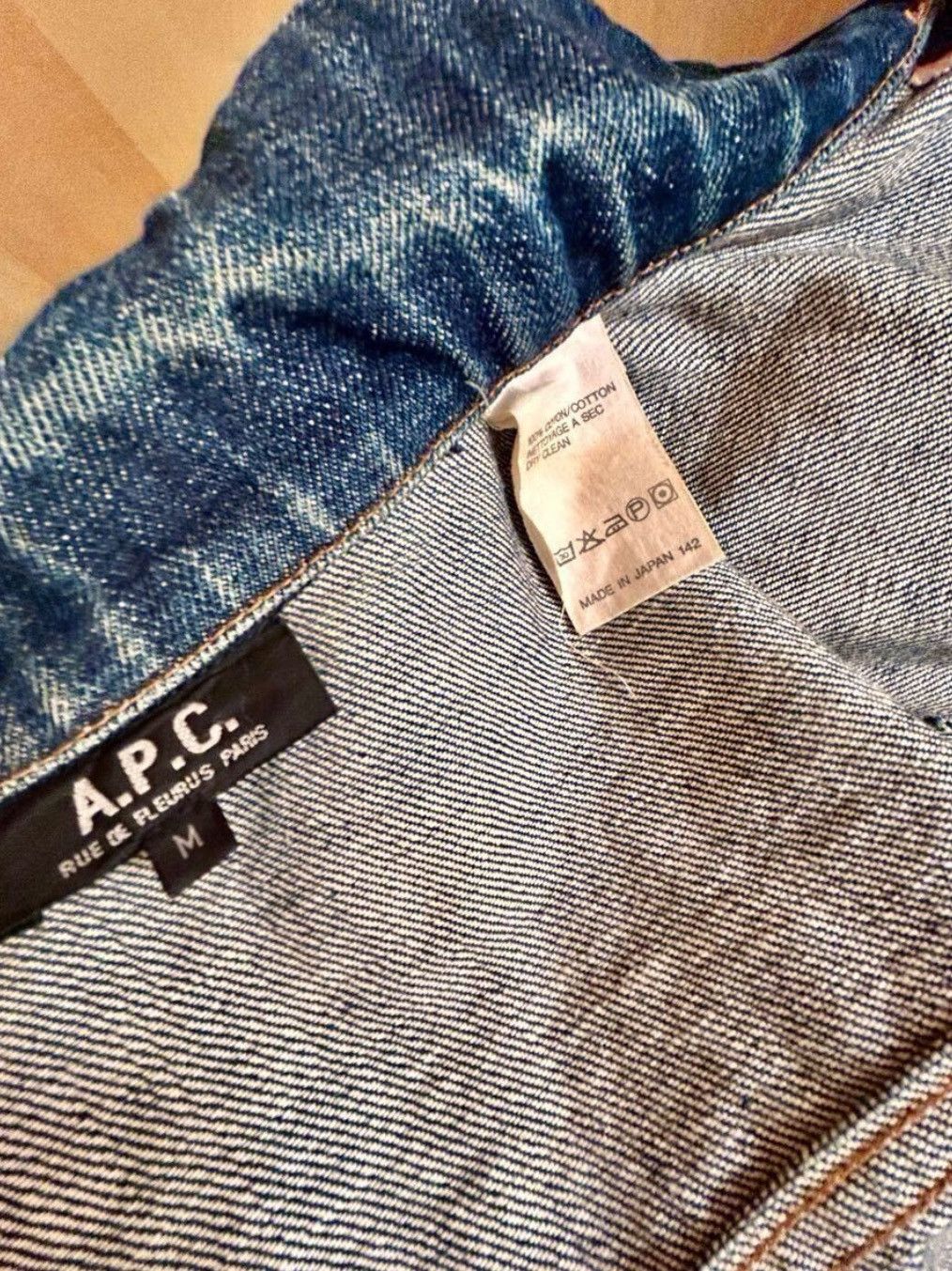 A.P.C. APC Denim Jacket Size M Size US M / EU 48-50 / 2 - 4 Thumbnail