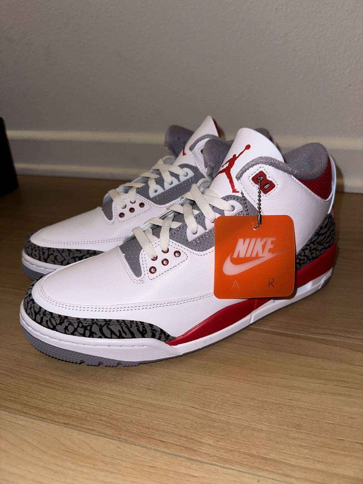 Other Nike Air Jordan 3 Retro Fire Red Size US 11 / EU 44 - 8 Thumbnail