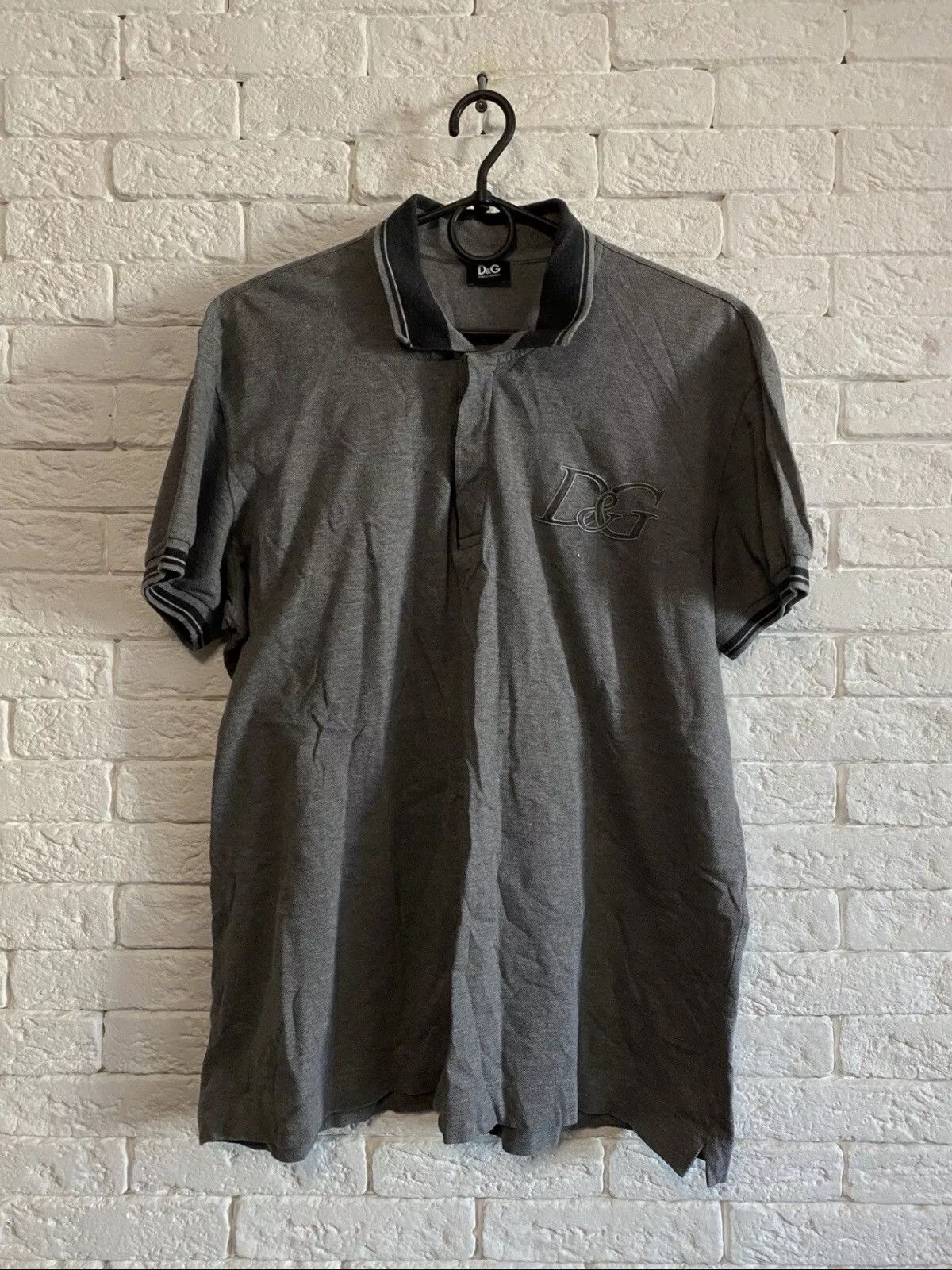 Dolce & Gabbana Dolce Gabbana Polo Shirt Sz XL Size US XL / EU 56 / 4 - 1 Thumbnail