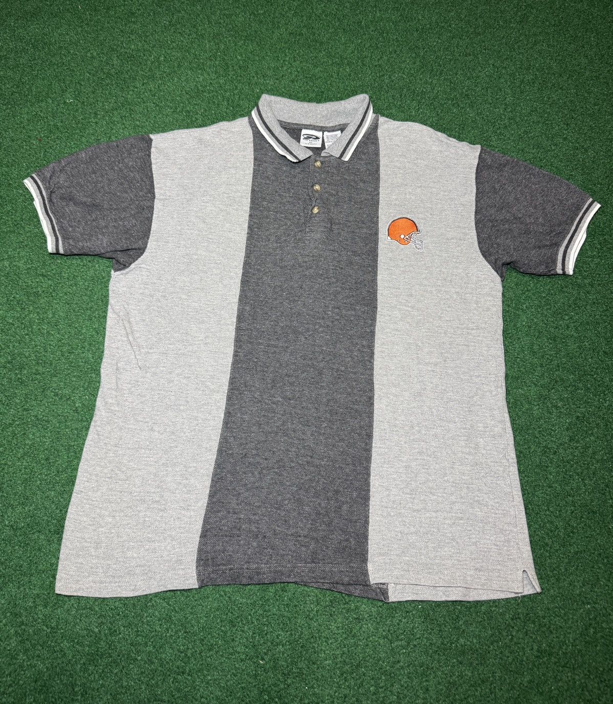 NFL Cleveland Browns Vintage Polo XL Button Up 90s Golf Shirt Size US XL / EU 56 / 4 - 1 Thumbnail