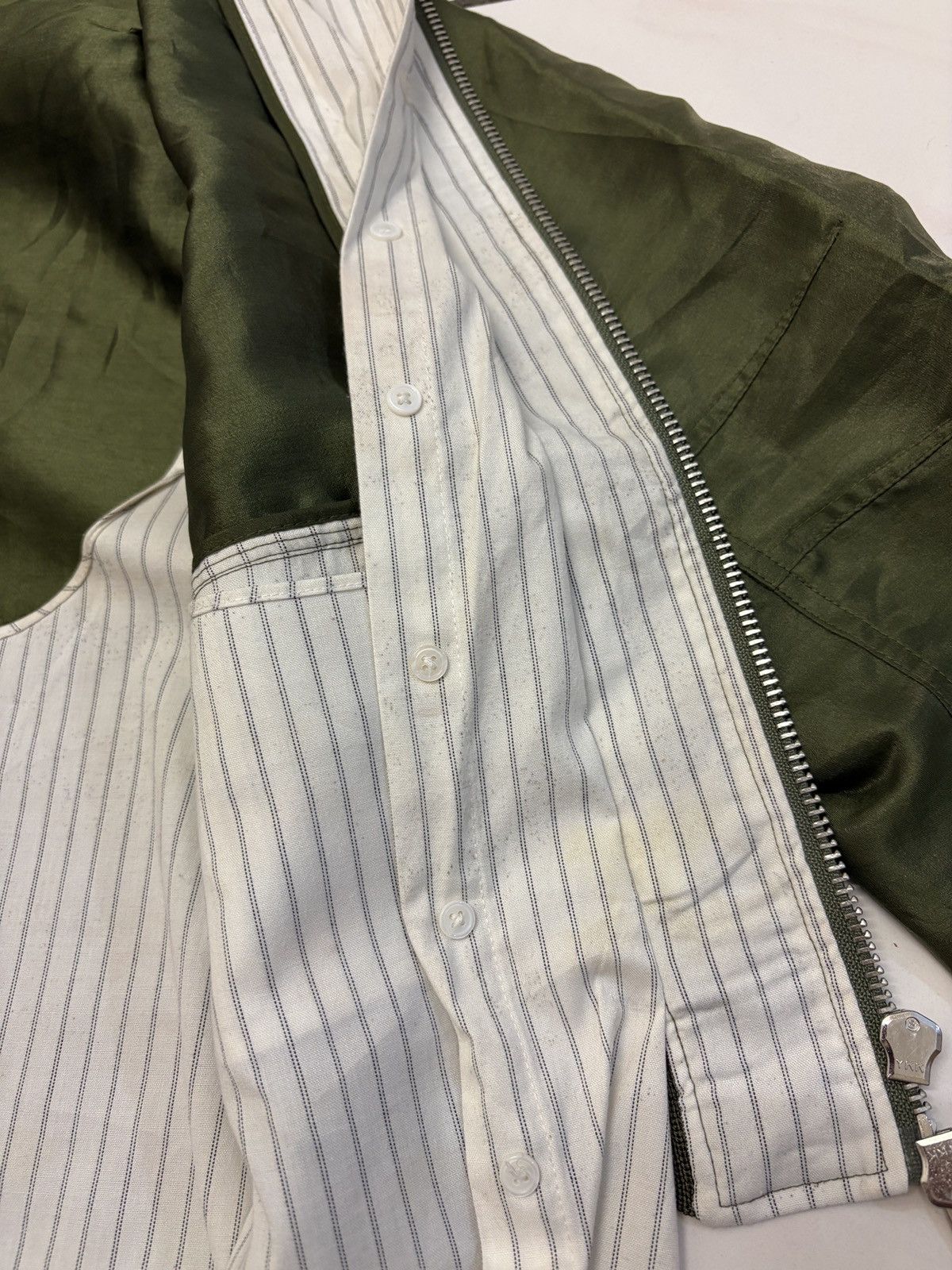 3.1 Phillip Lim Phillip Lim Layered Bomber Jacket Size M / US 6-8 / IT 42-44 - 11 Thumbnail