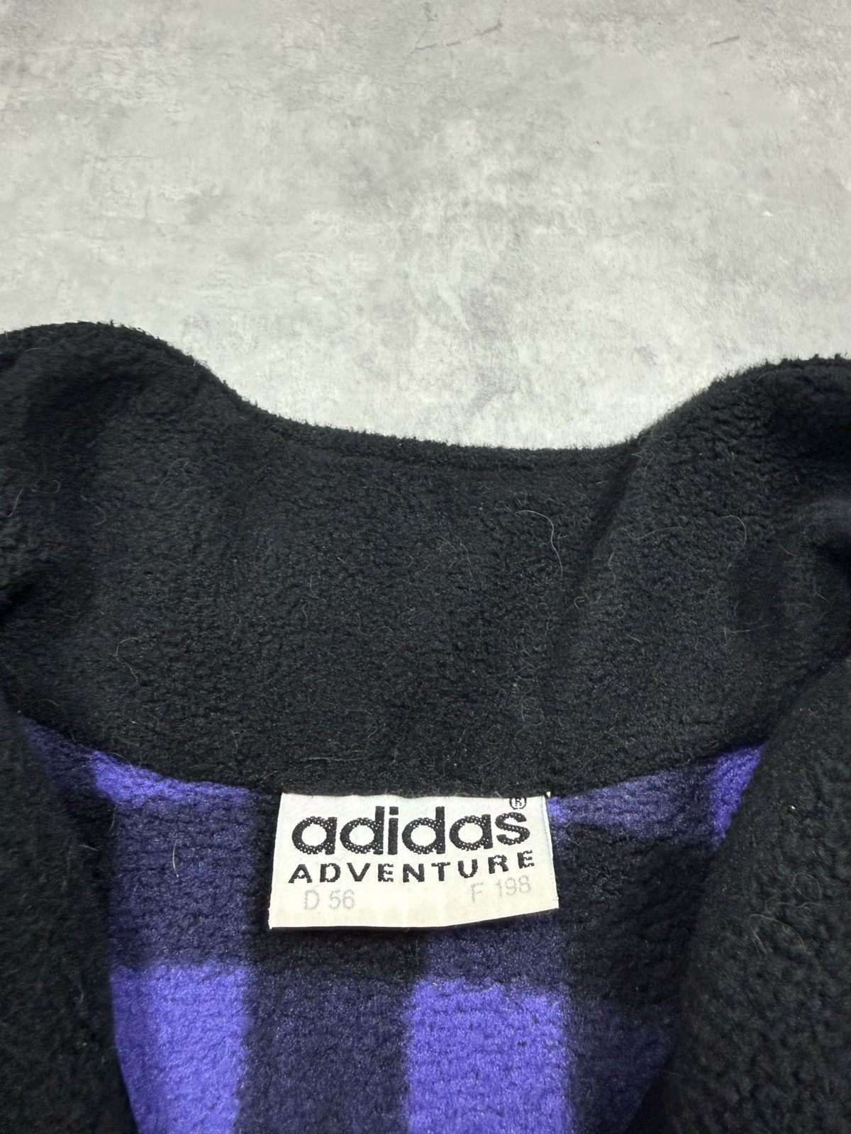Adidas Adidas Adventure Vintage Fleece Jacket Size US XL / EU 56 / 4 - 5 Thumbnail