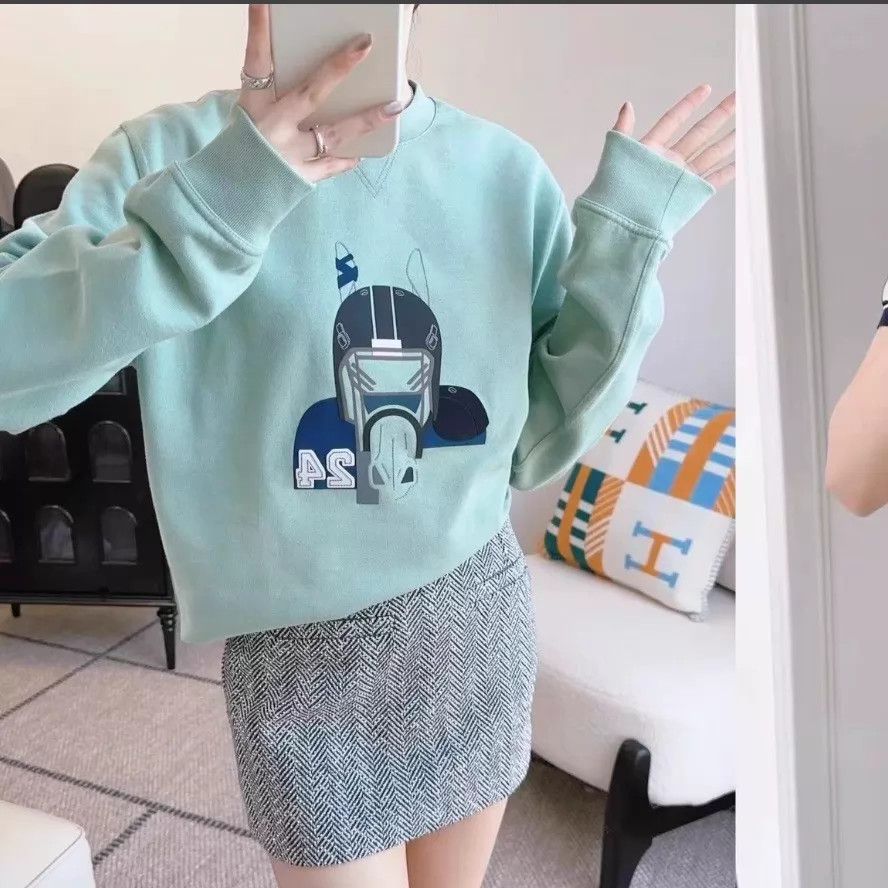 Hermes Hermes logo knit sweatshirt XS Size XS / US 0-2 / IT 36-38 - 7 Thumbnail