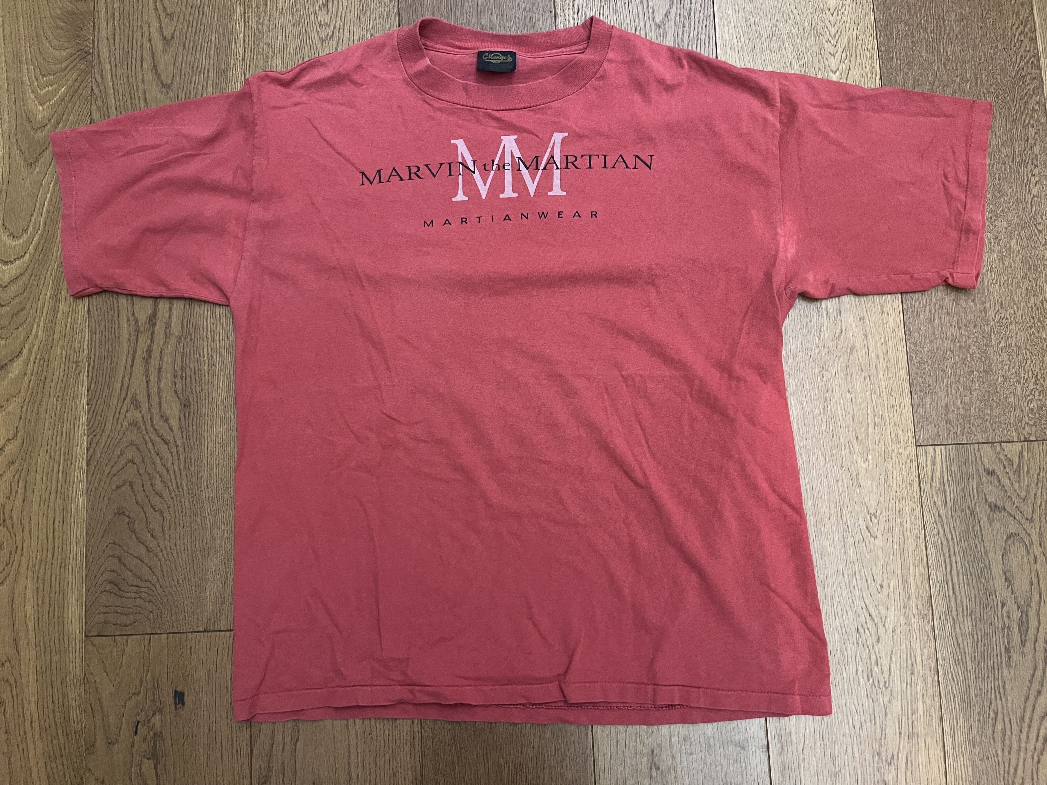 Vintage Vtg 1995 Marvin the Martian Wear Shirt XL Changes USA Size US XL / EU 56 / 4 - 4 Thumbnail