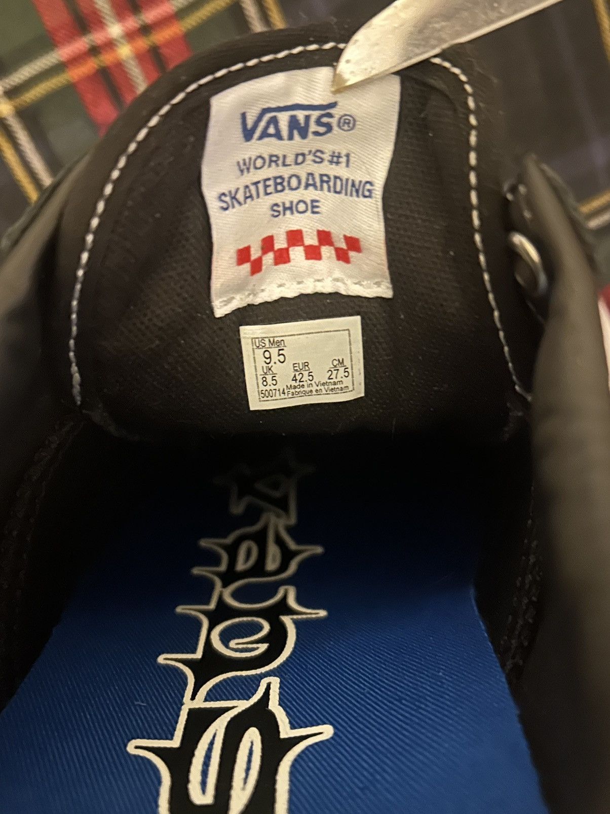 Punk and Yo PunkandYo Old Skool Vans Size US 9.5 / EU 42-43 - 10 Thumbnail