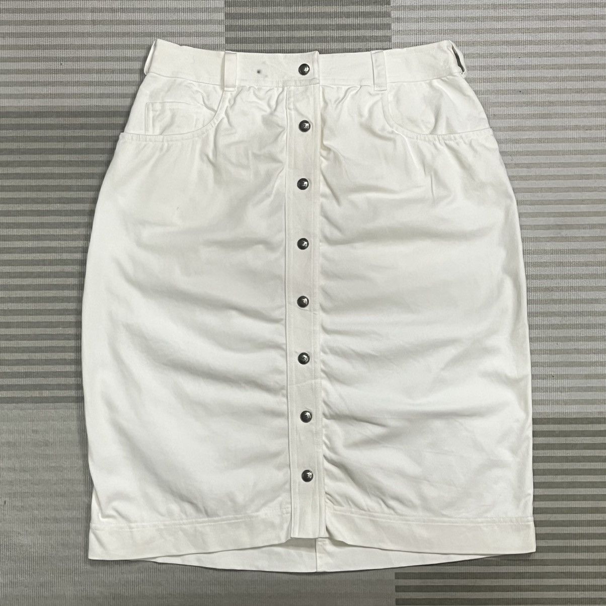 Chanel Vintage Chanel E97 1997 Mini Skirt Summer Collection. Size 29" - 1 Thumbnail