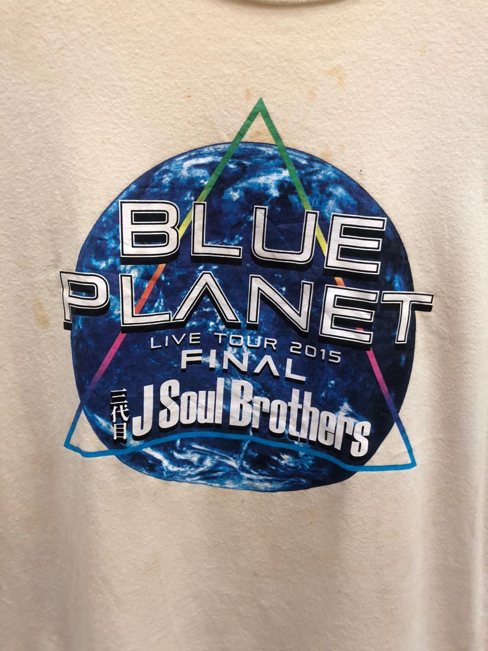 Band Tees Blue Planet Live Tour 2015 J Soul Brothers Tee Size US M / EU 48-50 / 2 - 13 Thumbnail