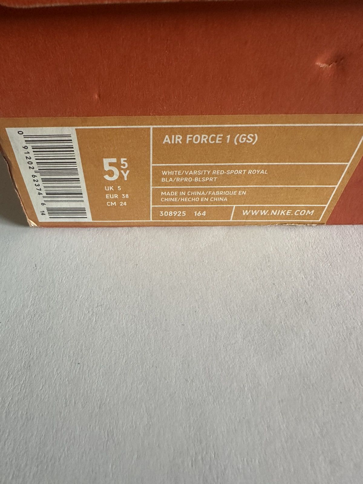 Nike DS 2004 Nike AF1 Low “Independence Day” Size US 5.5 / EU 38 - 7 Thumbnail