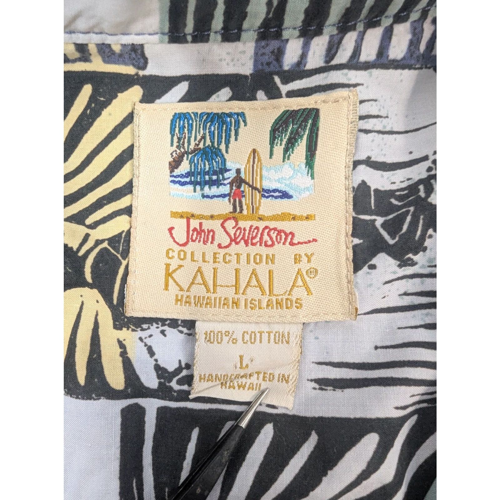 ALOHAS VINTAGE John Severson by Kahala Short Sleeve Button Hawaiian Aloha Shirt Mens Large Size US L / EU 52-54 / 3 - 7 Thumbnail