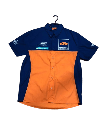 Vintage Vintage KTM Moto Racing Button Up Shirt Size M Size US M / EU 48-50 / 2 - 1 Thumbnail