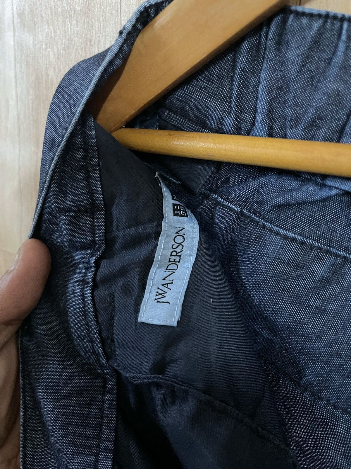 JW Anderson × Japanese Brand J.W Anderson Relax Pants W33 L40 Light Denim Chambray Size US 33 - 5 Thumbnail