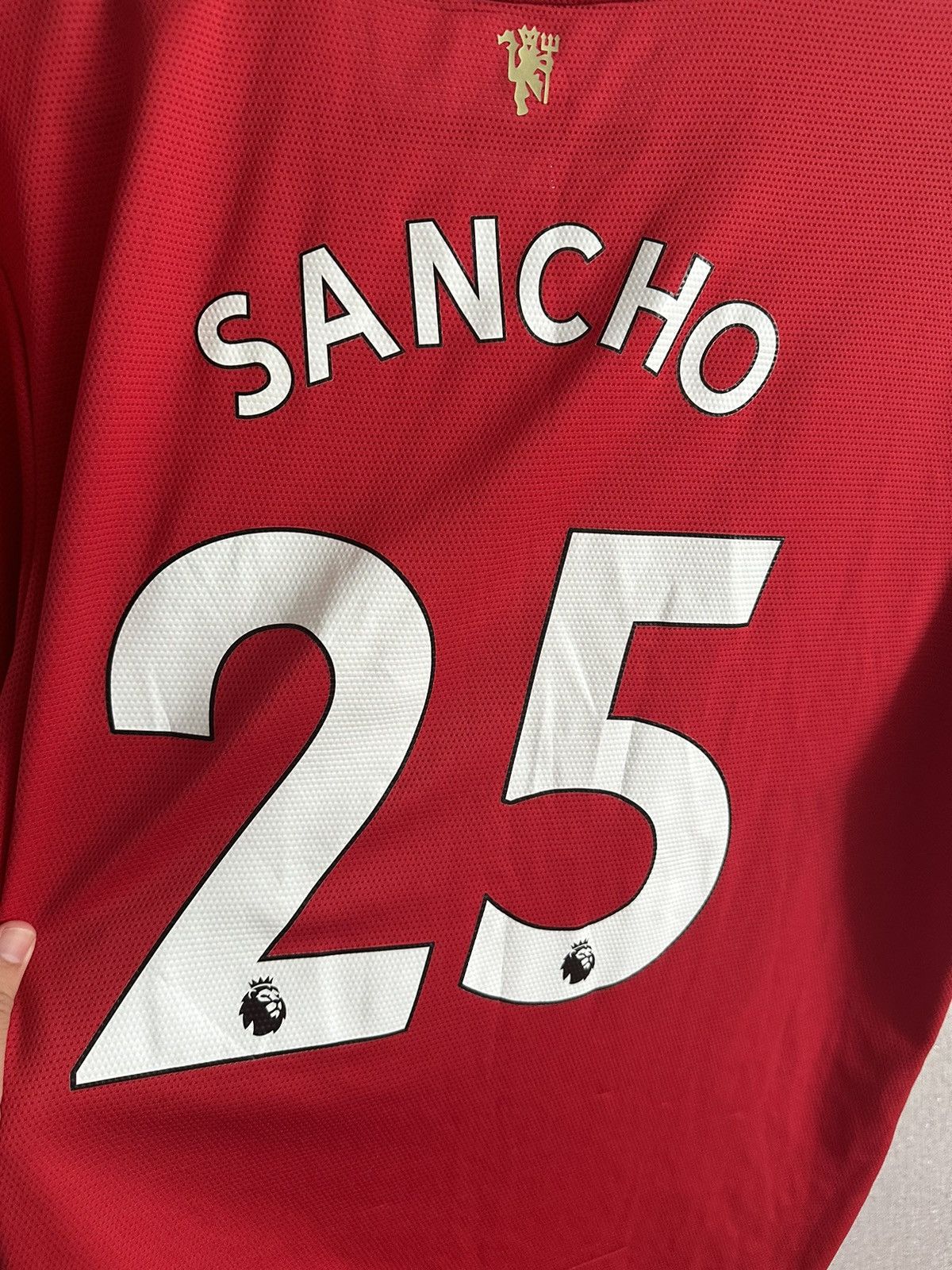 Adidas 2021/22 Adidas Sancho #25 Home Soccer Jersey Size US XXL / EU 58 / 5 - 15 Thumbnail