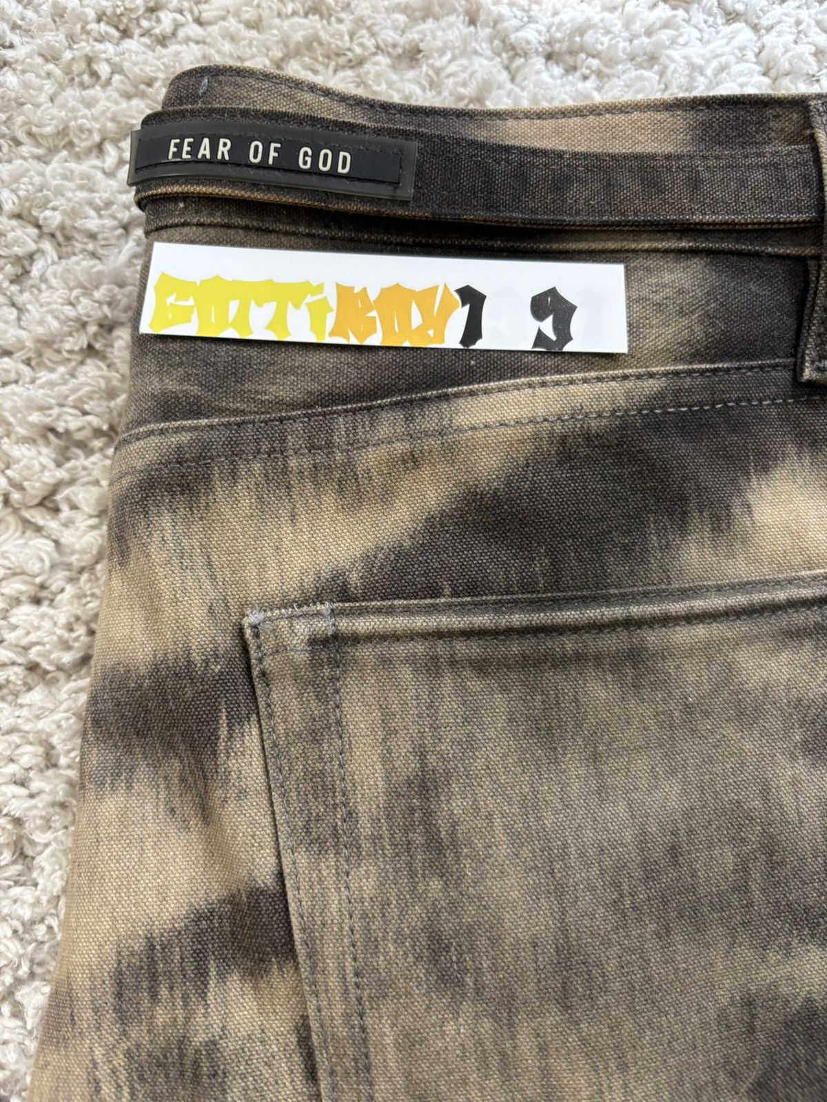 Fear of God Fear of God 6th Collection denim “Zebra Pants” size 32 2018 Size US 32 / EU 48 - 7 Thumbnail
