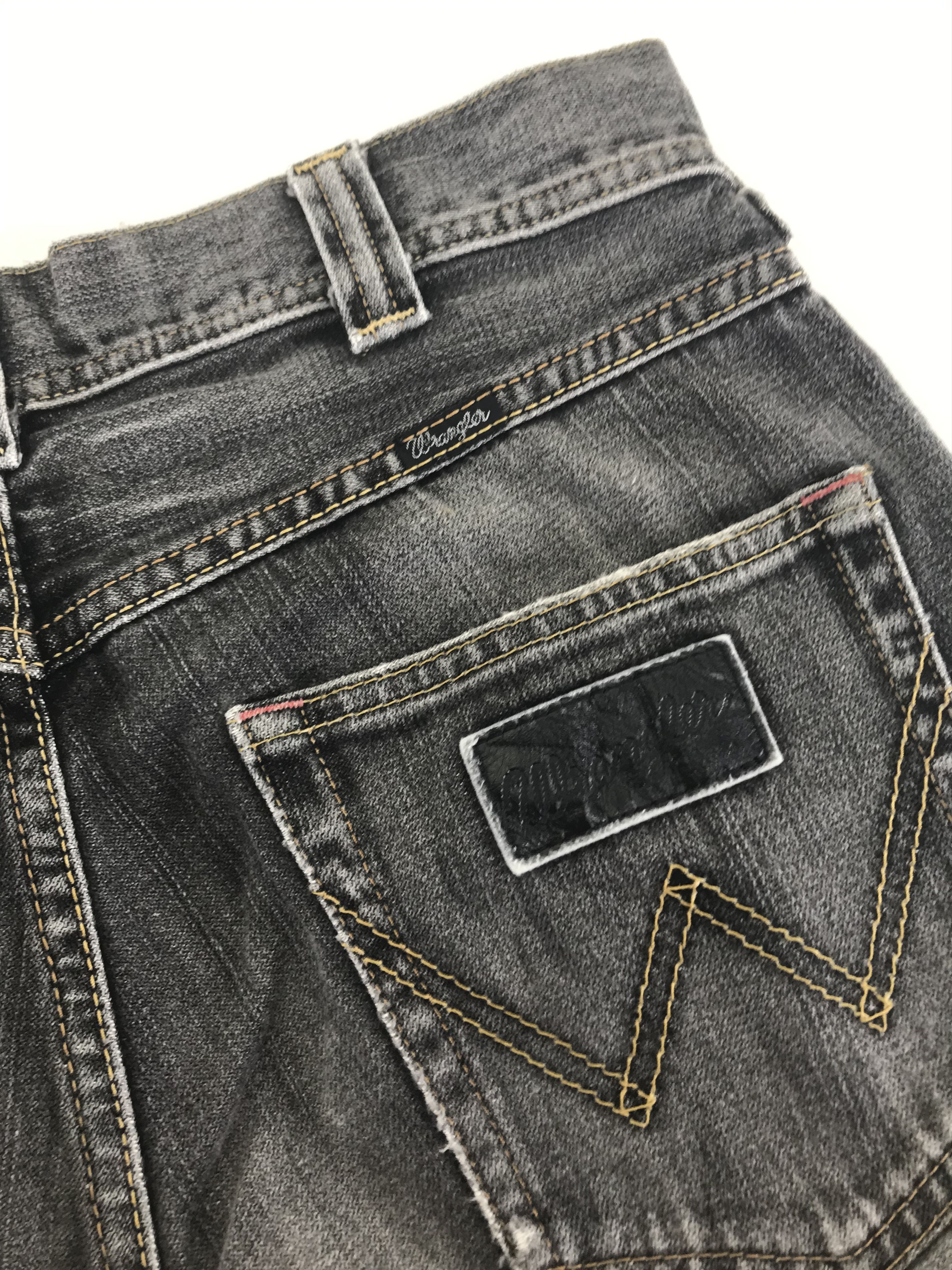 Wrangler Vintage Wrangler Faded Black Jeans Size US 29 - 11 Thumbnail