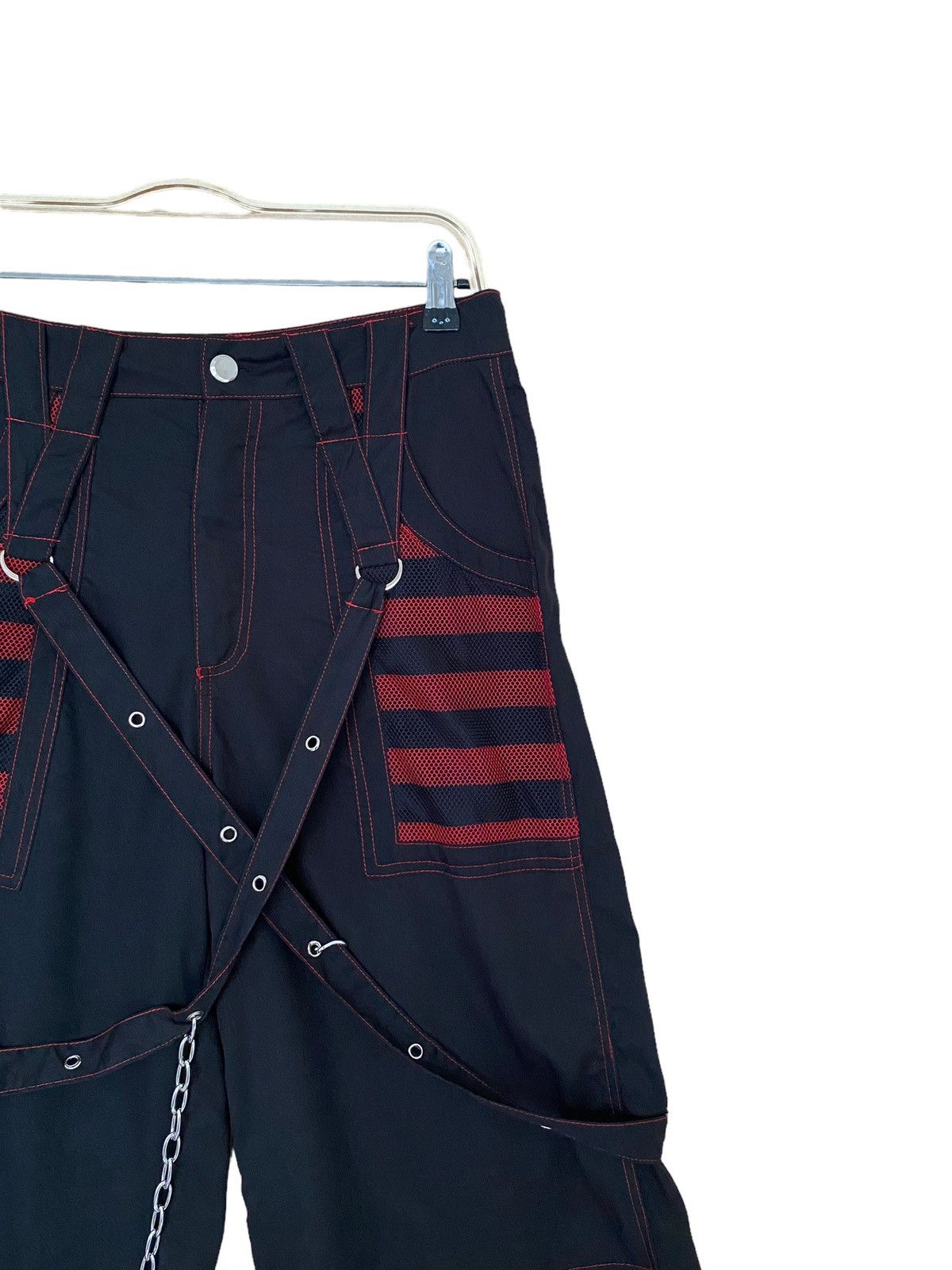 Japanese Brand Vintage Japanese Brand Bondage Baggy Pants 2000s Size US 26 / EU 42 - 4 Thumbnail