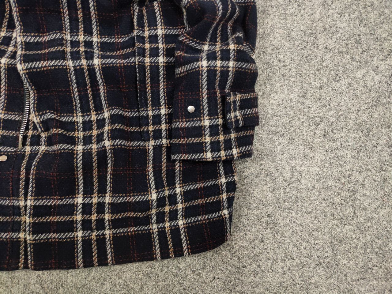 Paolo Pecora Paolo Pecora Design Duffle Checkered coat Wool Jacket Size US S / EU 44-46 / 1 - 10 Thumbnail