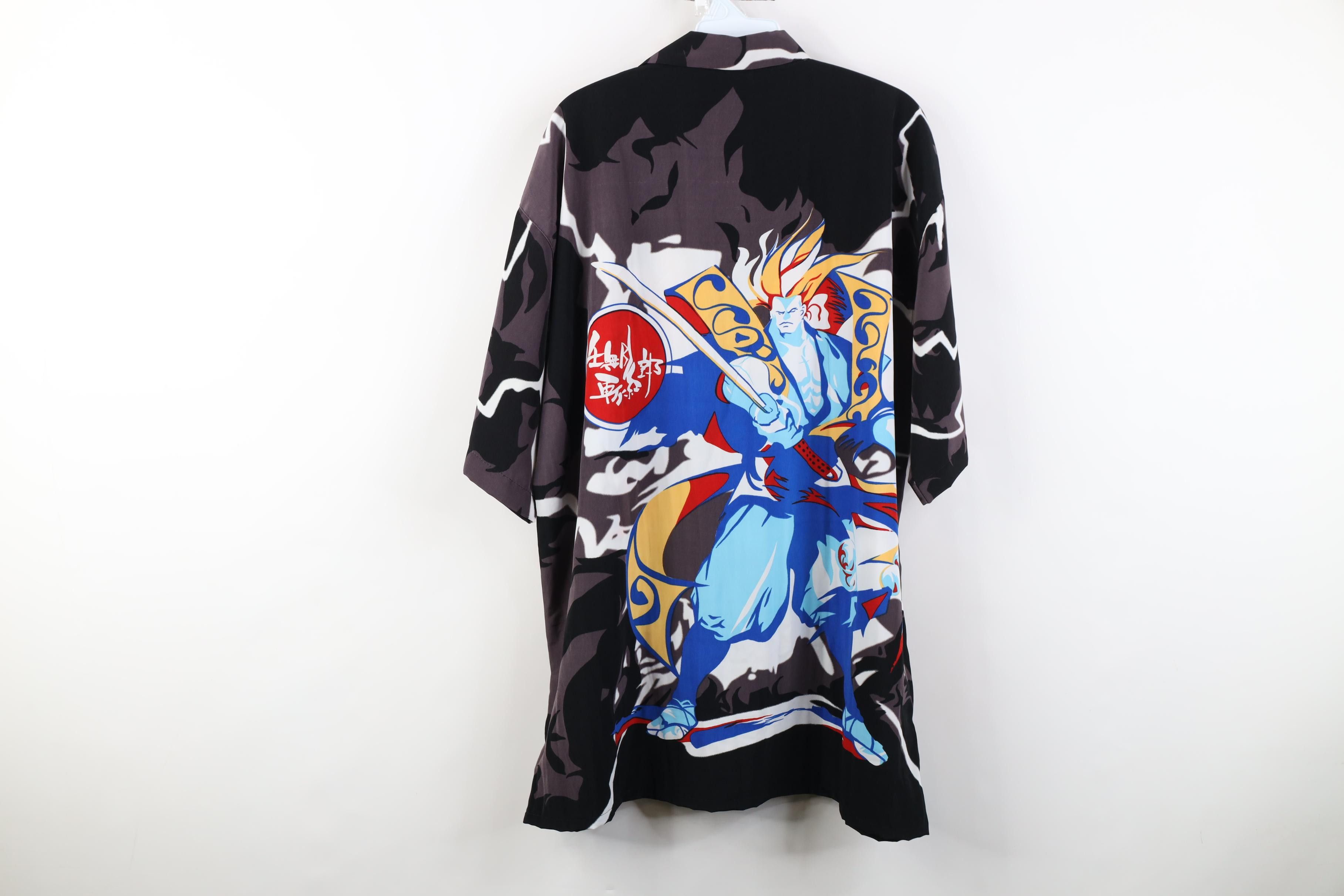 Vintage Deadstock Vintage 90s Y2K Streetwear Lightning Warrior Shirt Size US XL / EU 56 / 4 - 10 Thumbnail