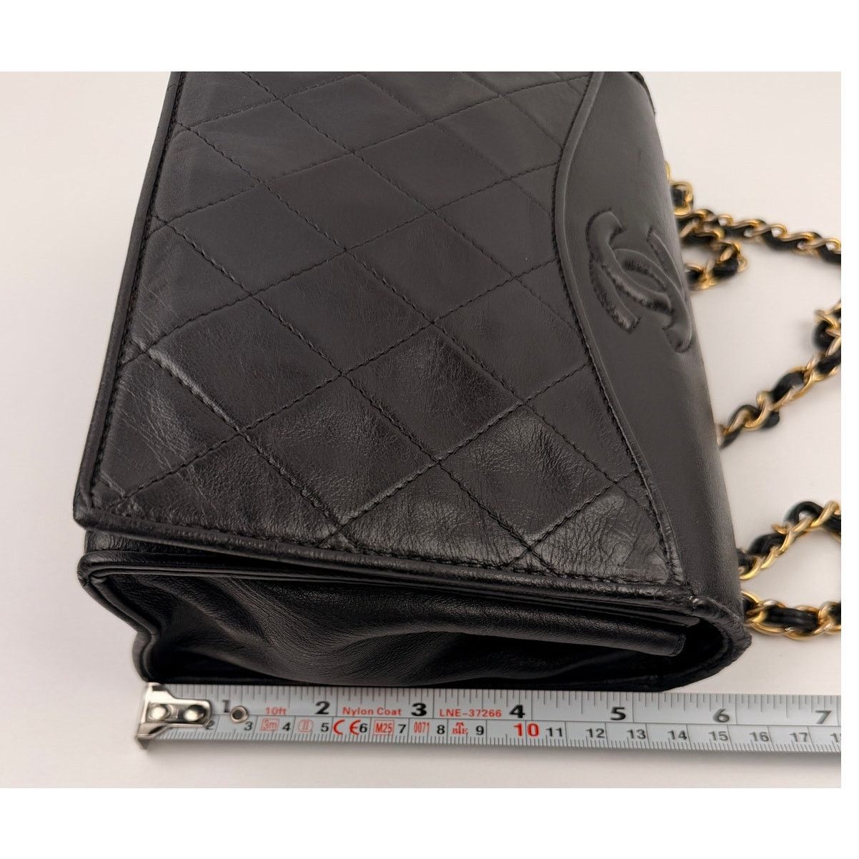 Chanel Chanel Lambskin Quilted Timeless CC Small Single Flap Black Size ONE SIZE - 16 Thumbnail