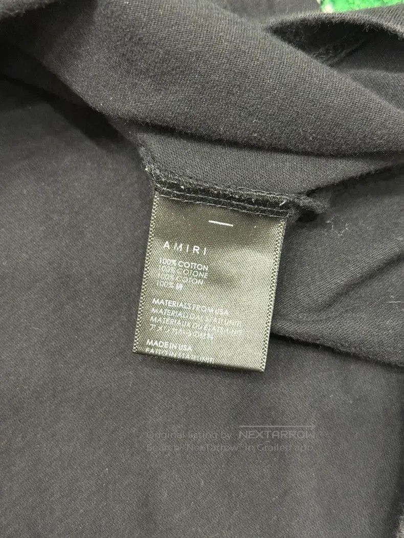 Amiri Amiri Black Logo Short Sleeve, Size L Size US L / EU 52-54 / 3 - 4 Thumbnail