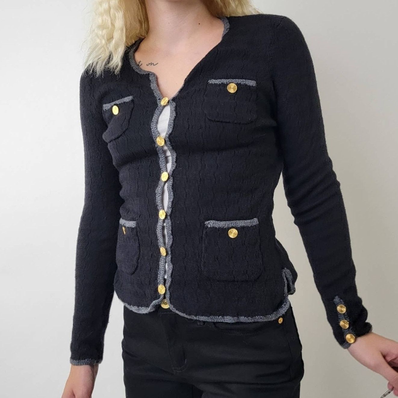 Trina Turk Trina Turk Vermouth Wool Cardigan - S Size S / US 4 / IT 40 - 8 Thumbnail
