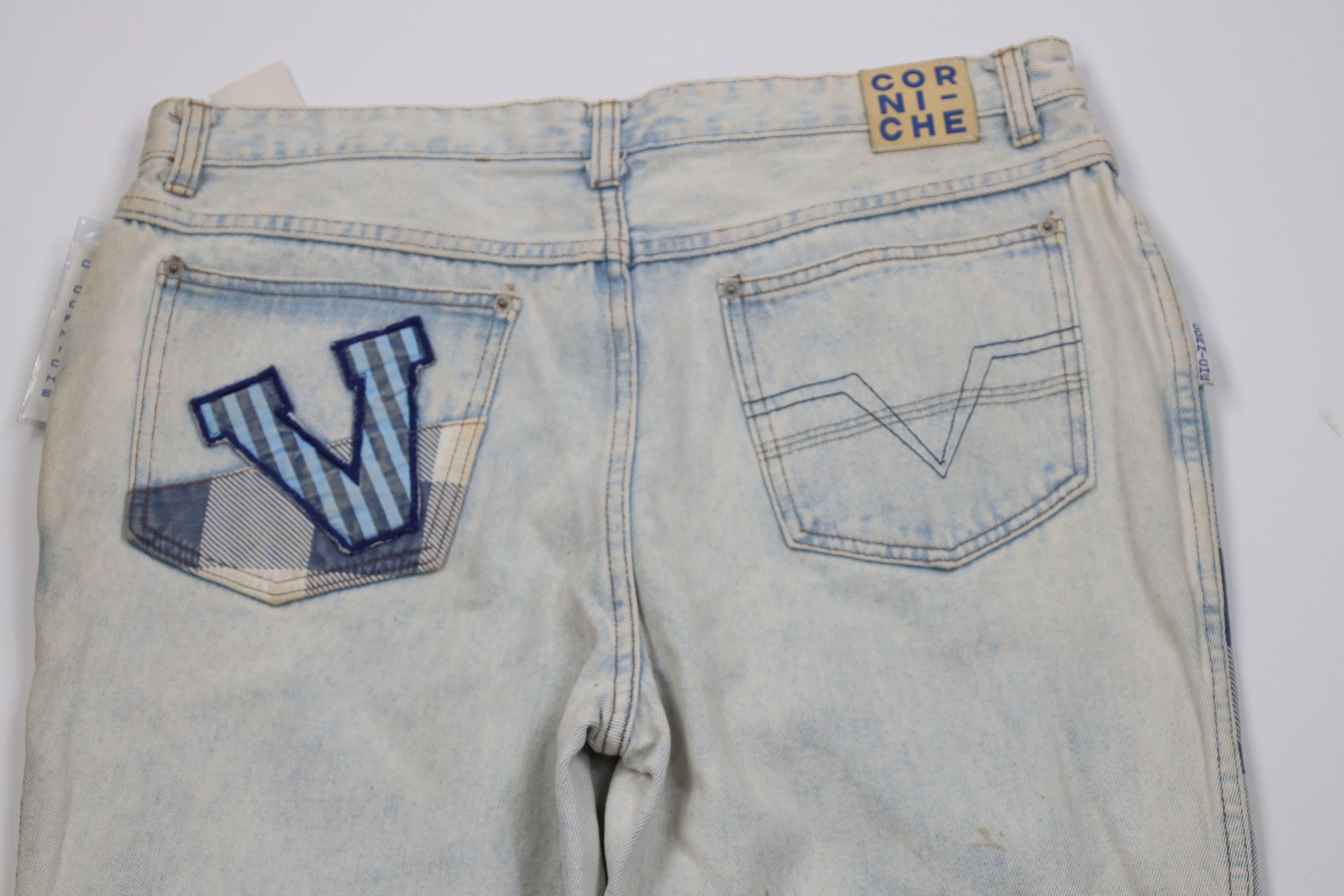 Vintage Deadstock Vintage 90s Streetwear Baggy Fit Jeans Acid Wash Size US 36 / EU 52 - 15 Thumbnail