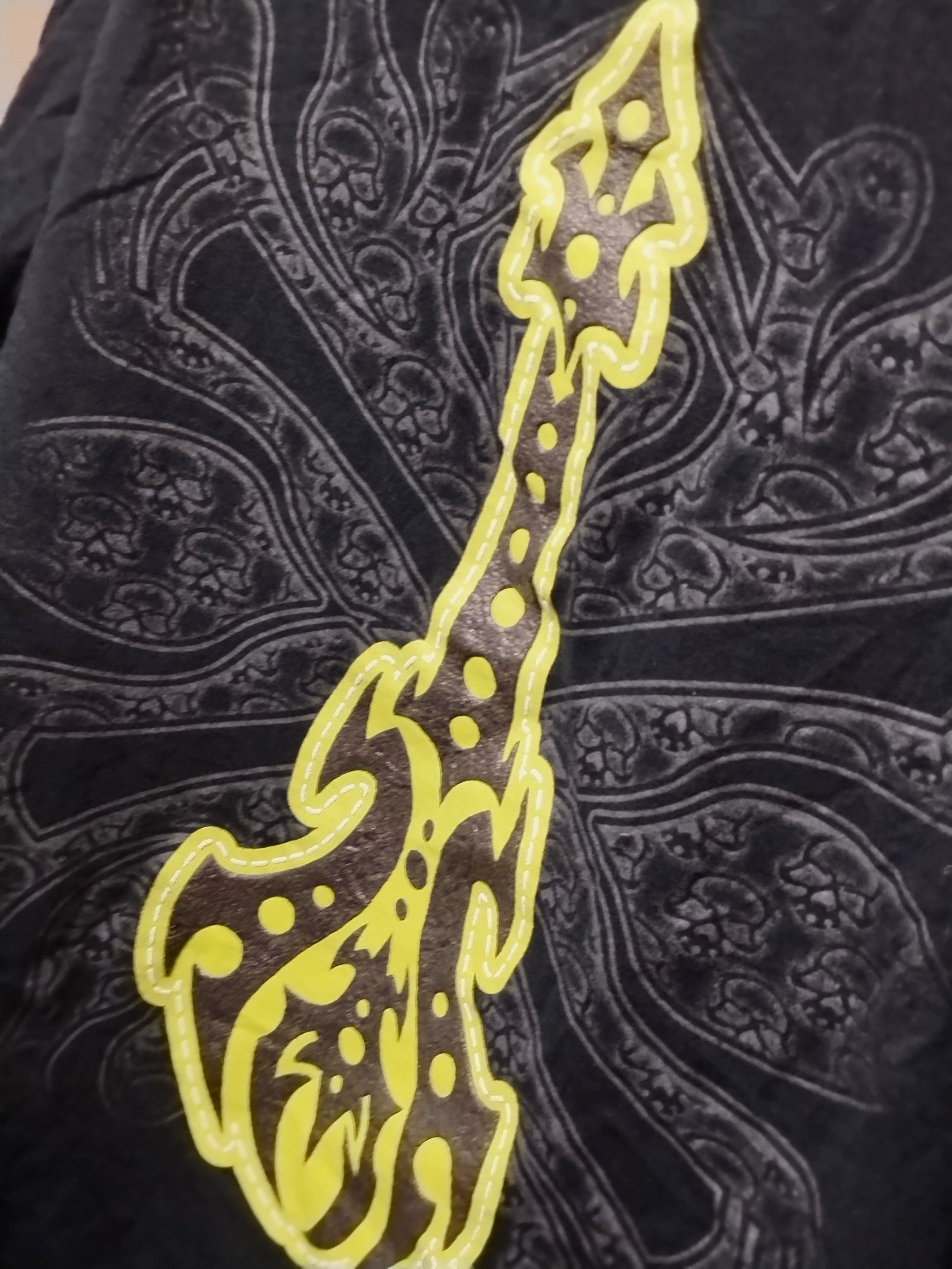 Affliction × Ed Hardy × Vintage ❗Fun Y2K style guitar graphic tee❗ Size US L / EU 52-54 / 3 - 2 Thumbnail