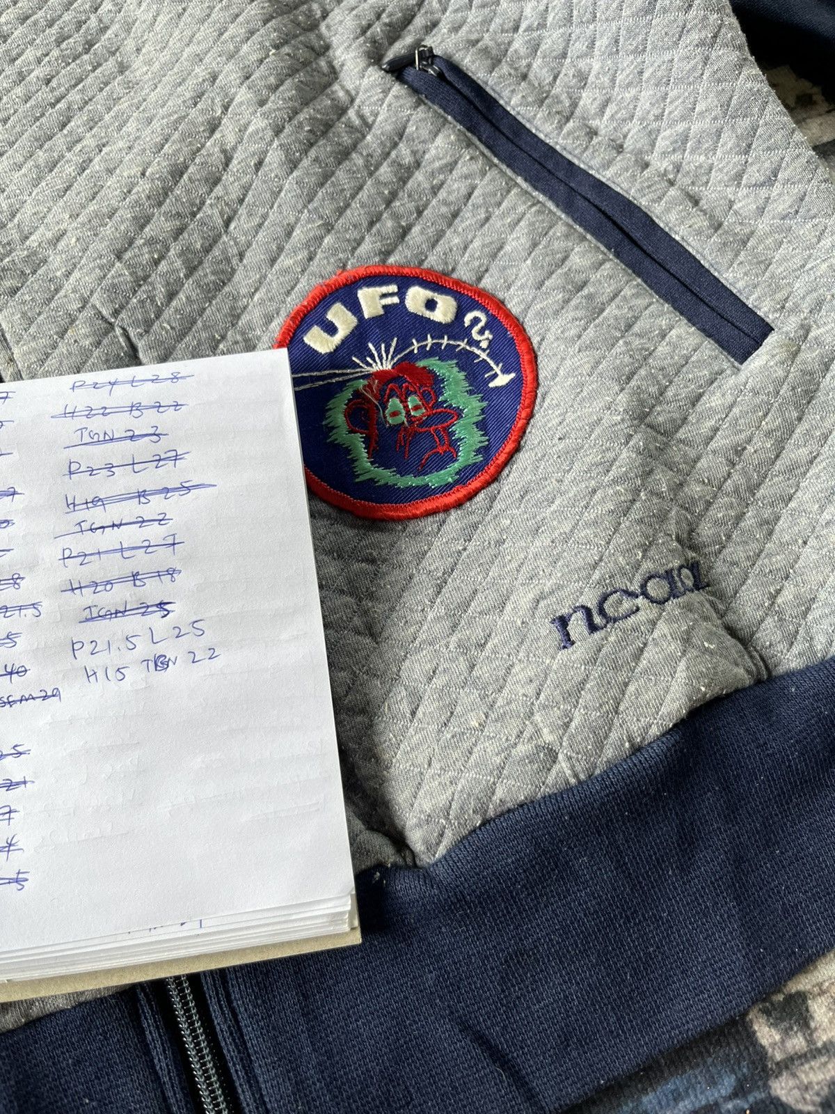 Descente × Japanese Brand × NCAA NCAA Descente UFO 90s Zipper Hoodie For Ski Size US M / EU 48-50 / 2 - 8 Thumbnail
