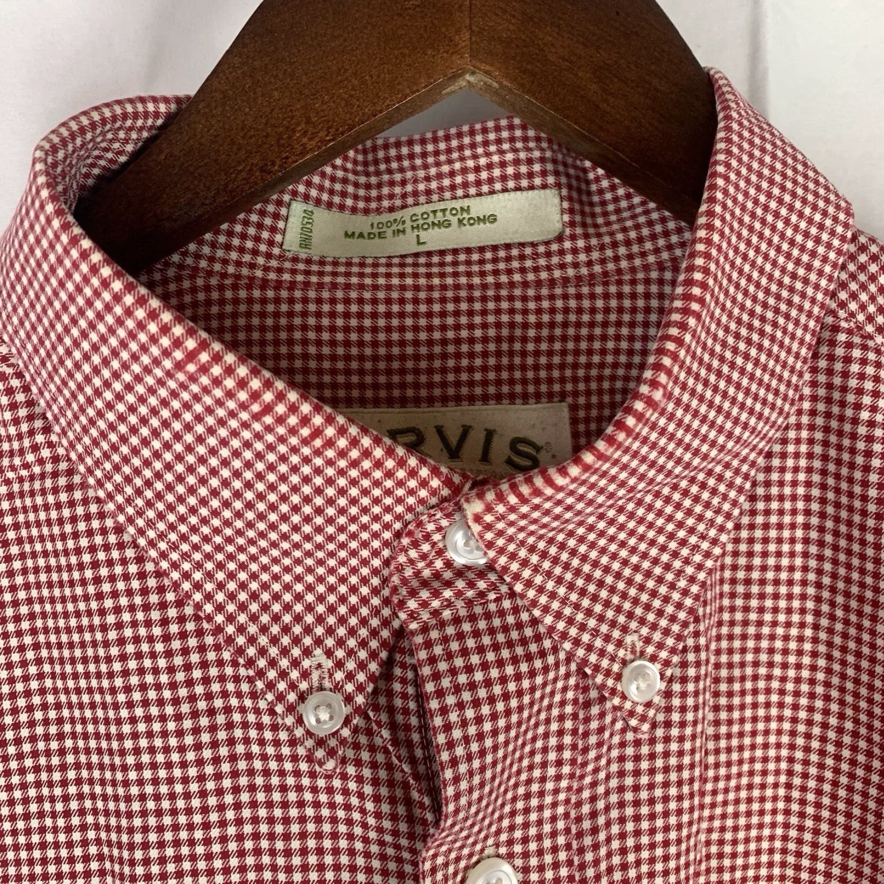 Orvis Orvis Shirt Mens Large Red Gingham Check Long Sleeve Button-Down Cotton Regular L Mens Womens? Size US L / EU 52-54 / 3 - 3 Thumbnail