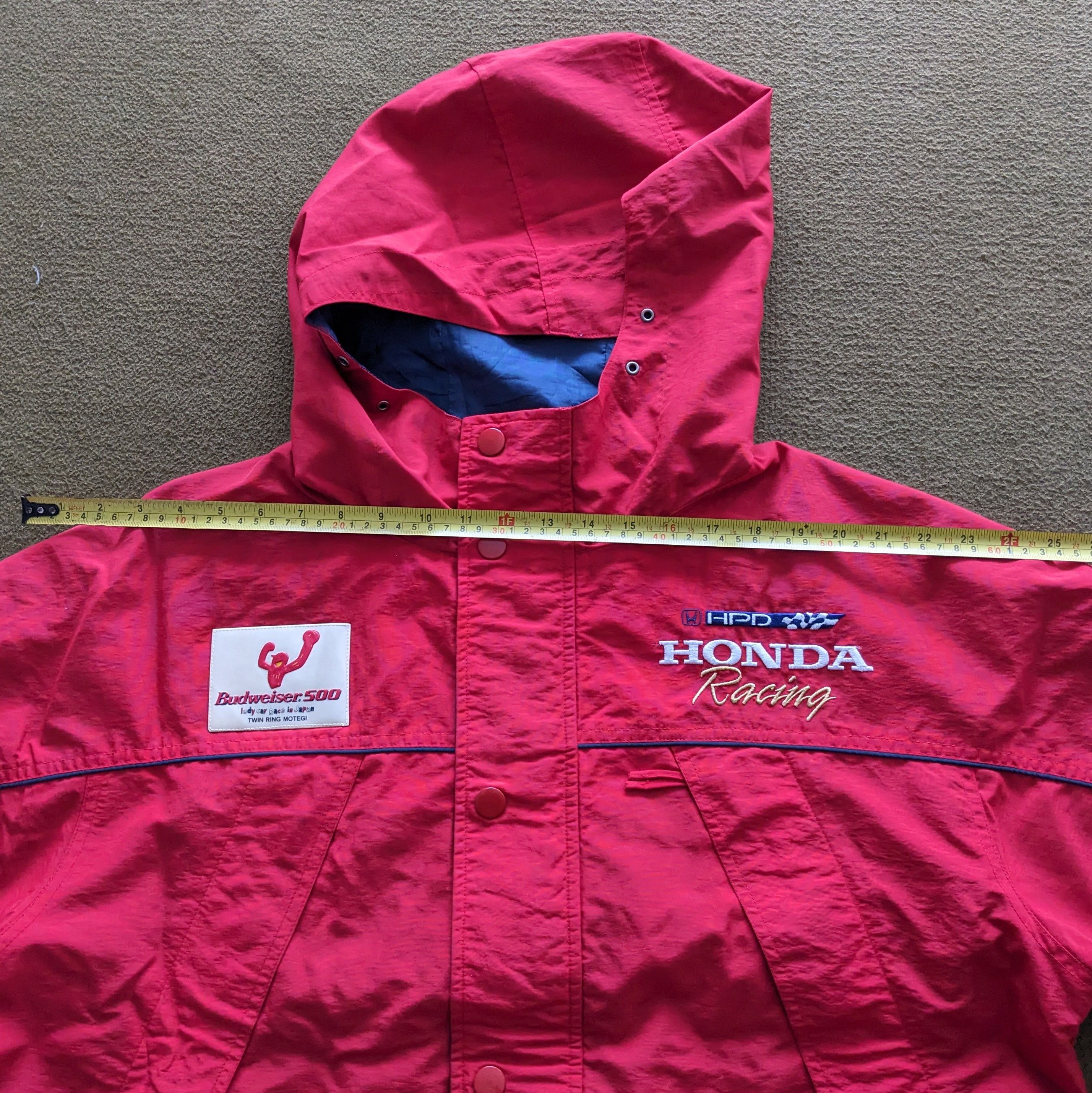 Vintage Vintage HONDA C.A.R.T Motorsports Racing Jacket Size US XL / EU 56 / 4 - 5 Thumbnail