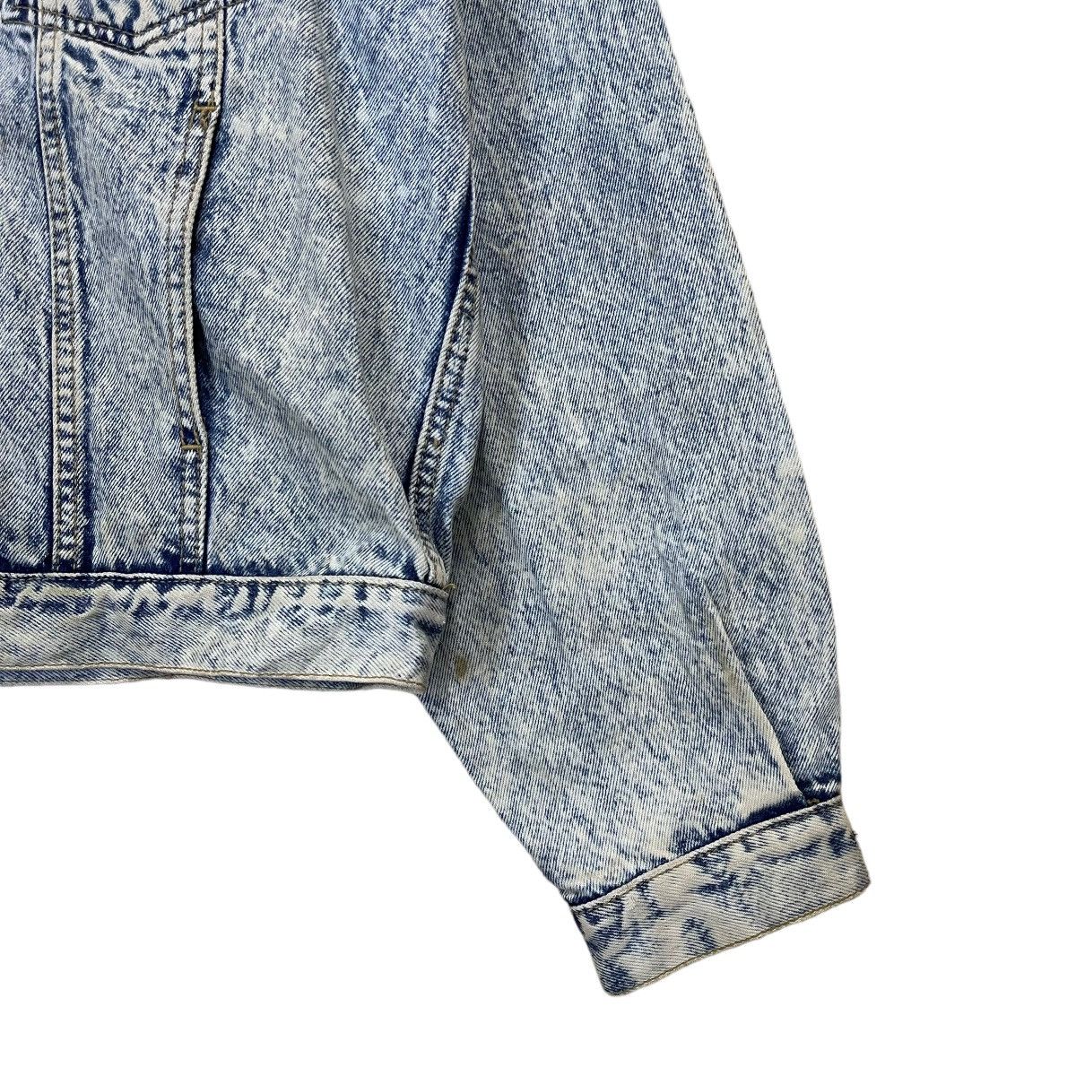 Edwin × Vintage 90s Gold Rush By Edwin Acid Wash Trucker Denim Jacket Size US M / EU 48-50 / 2 - 5 Thumbnail