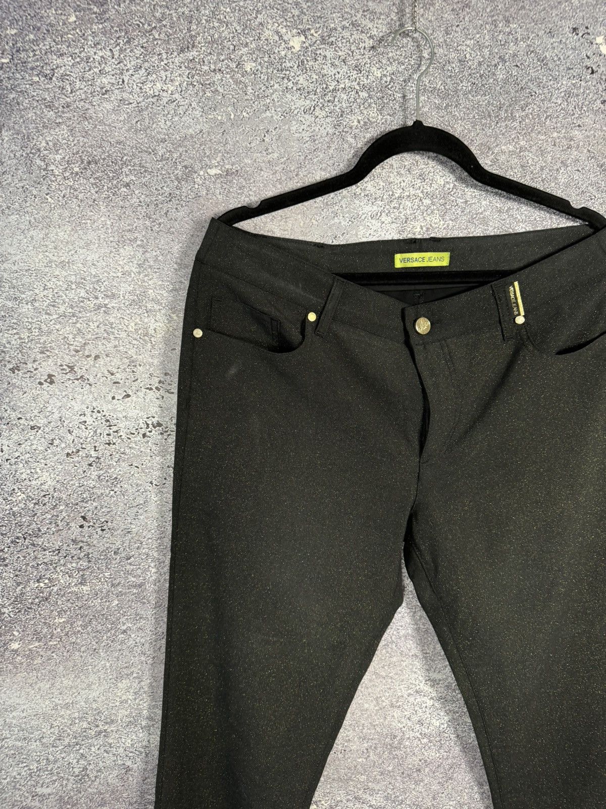 Versace Versace Jeans woman pants with silver y2k oldmoney Size 32" / US 10 / IT 46 - 2 Thumbnail