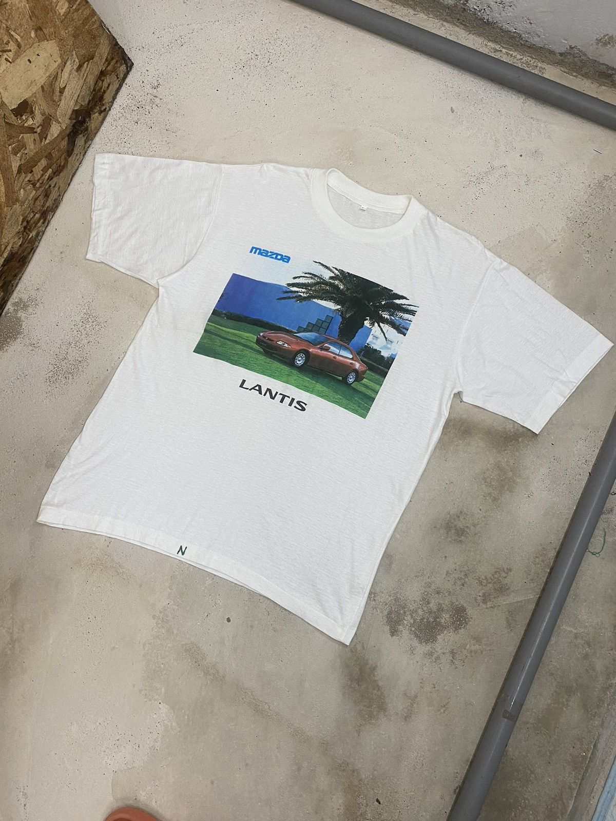 Vintage Vintage 90s JDM Mazda Lantis Sedan Car Photography Size US M / EU 48-50 / 2 - 2 Thumbnail