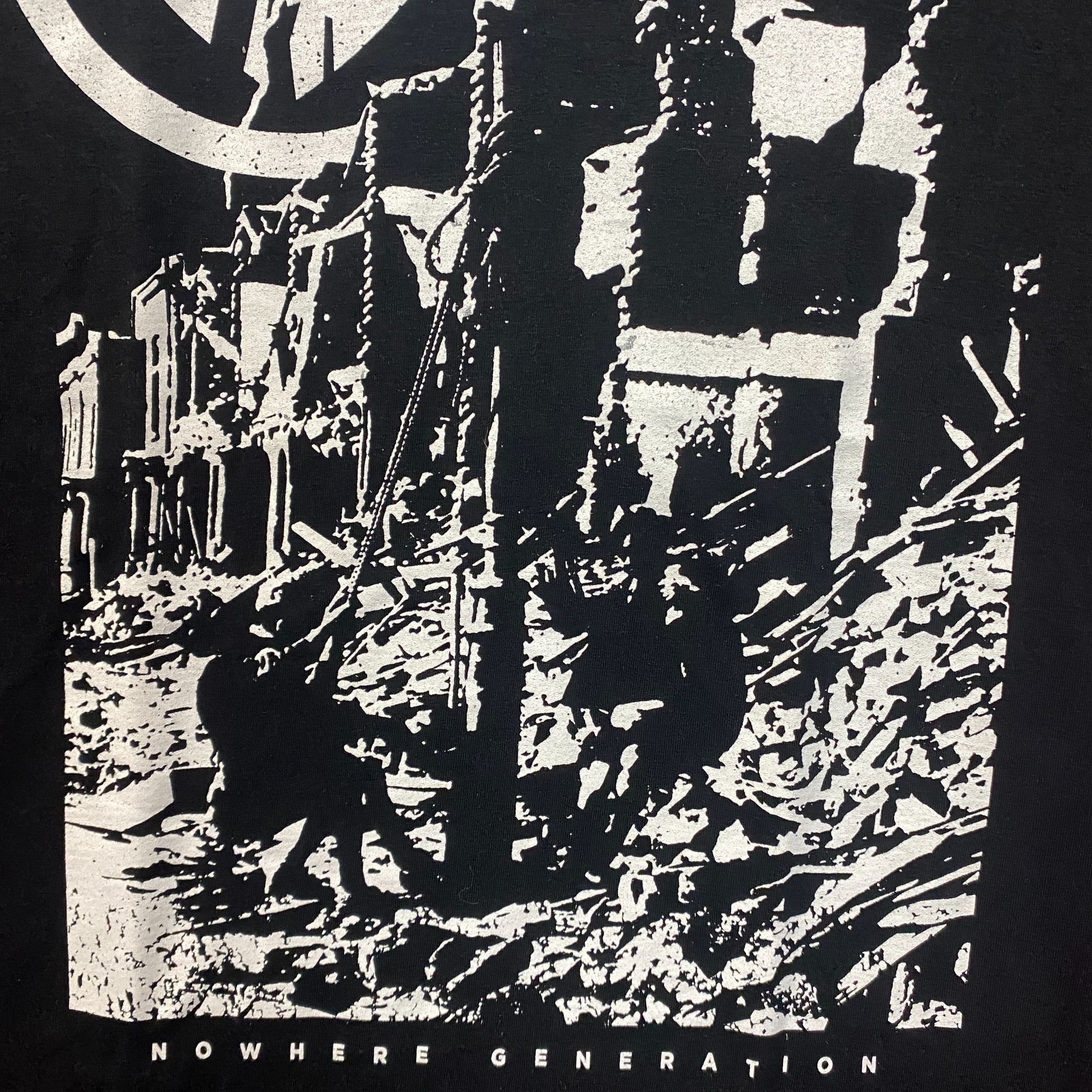 Band Tees Rise Against Nowhere Generation Tear Down T-shirt Medium Size US M / EU 48-50 / 2 - 4 Thumbnail