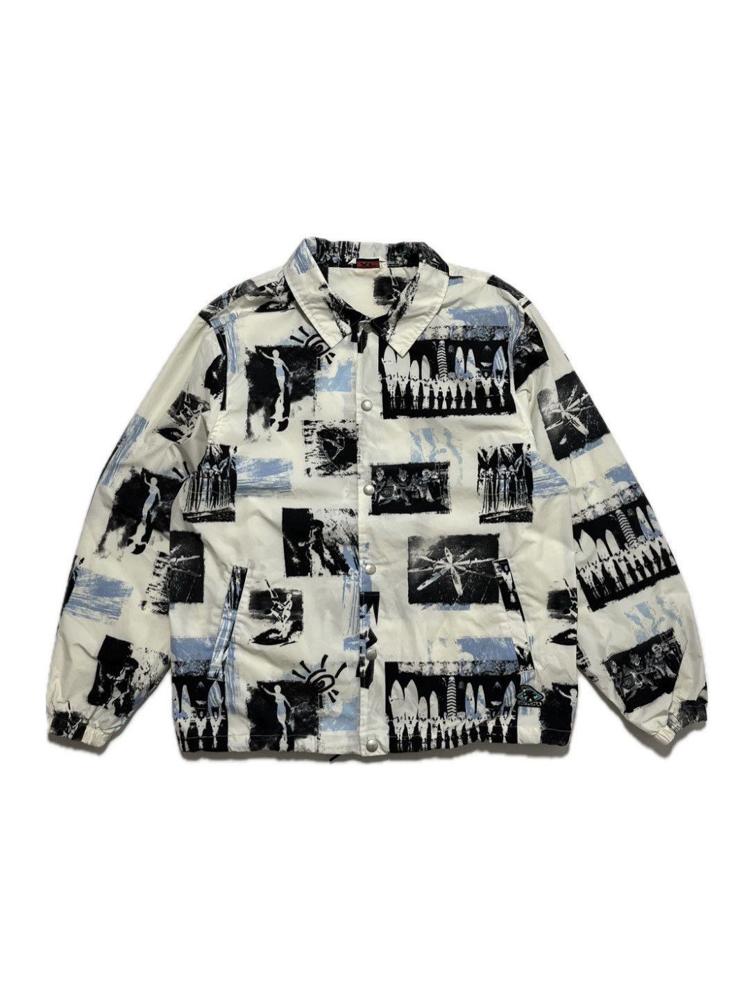 Gotcha Vintage Surf Style Coach Jacket Menswear