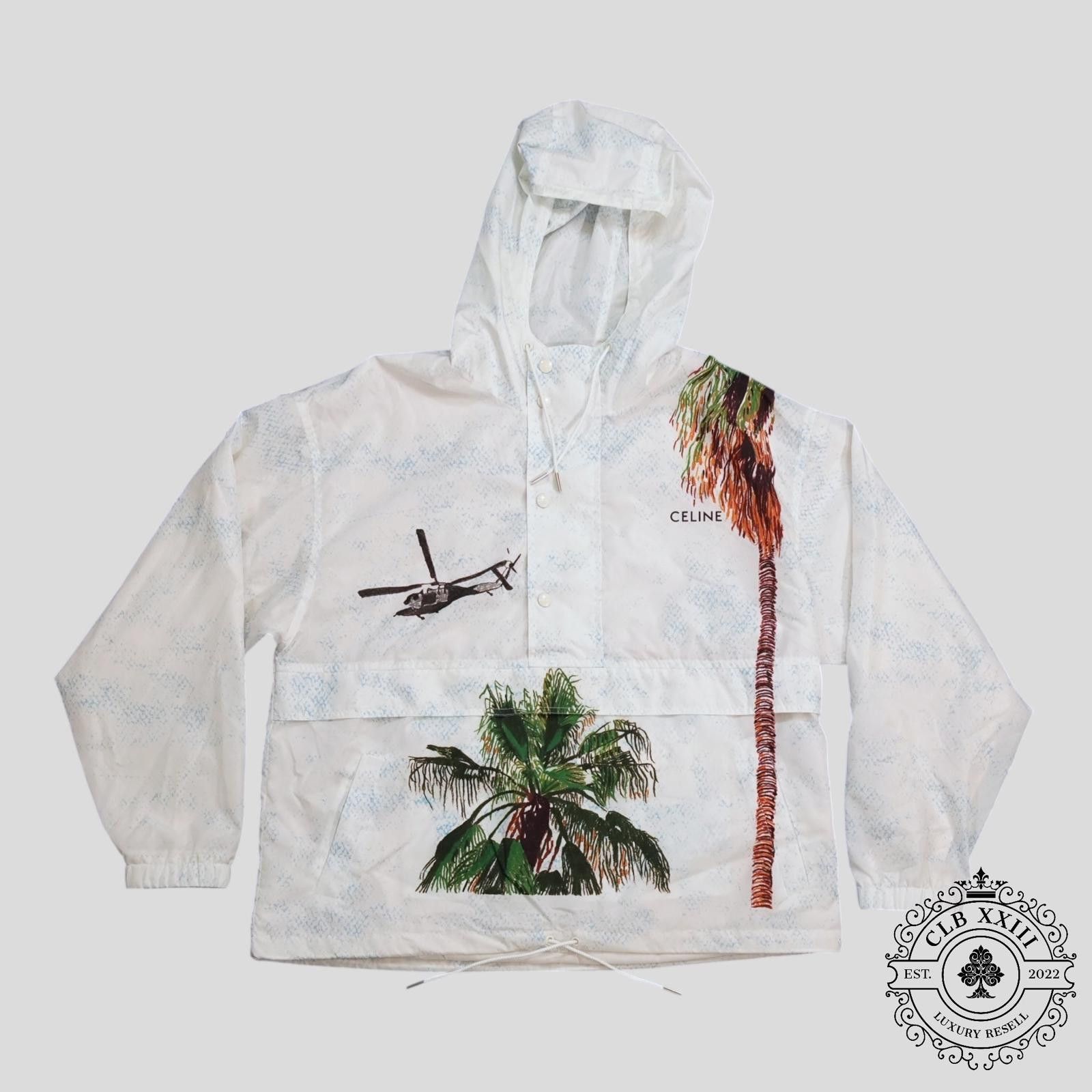 Celine Celine Ave 57 Sky Windbreaker in White Size US XL / EU 56 / 4 - 1 Thumbnail