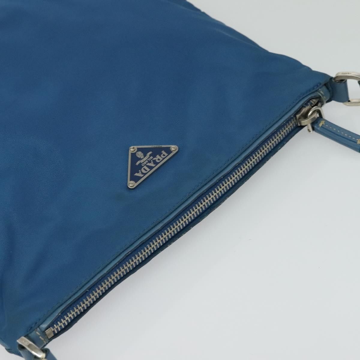 Prada PRADA Shoulder Bag Nylon Blue Silver Size ONE SIZE - 6 Thumbnail