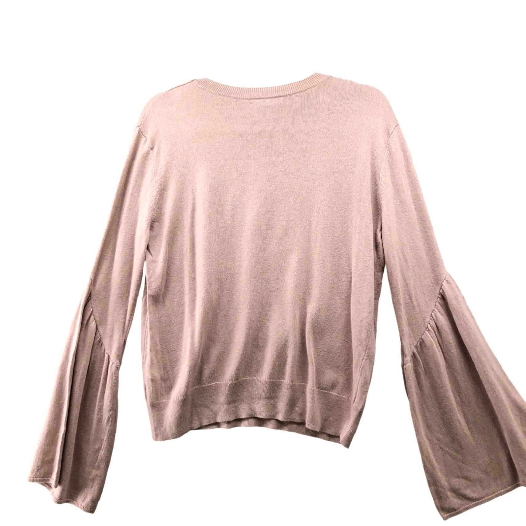 Vintage VINTAGE Leith Bell Sleeve Sweater Womens S Blush Pink Wool Blend Crewneck Knit Size S / US 4 / IT 40 - 2 Thumbnail