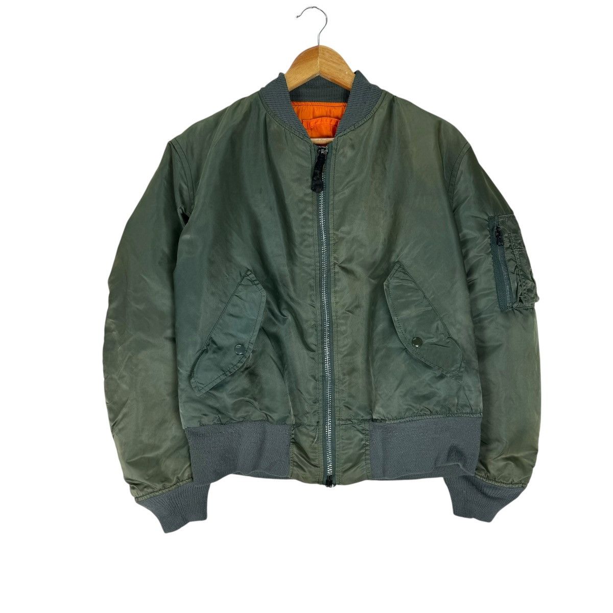 Alpha Industries ❄️ALPHA INDUSTRIES MA-1 FLYERS BOMBER VARSITY RIOT JACKET Size US S / EU 44-46 / 1 - 2 Thumbnail