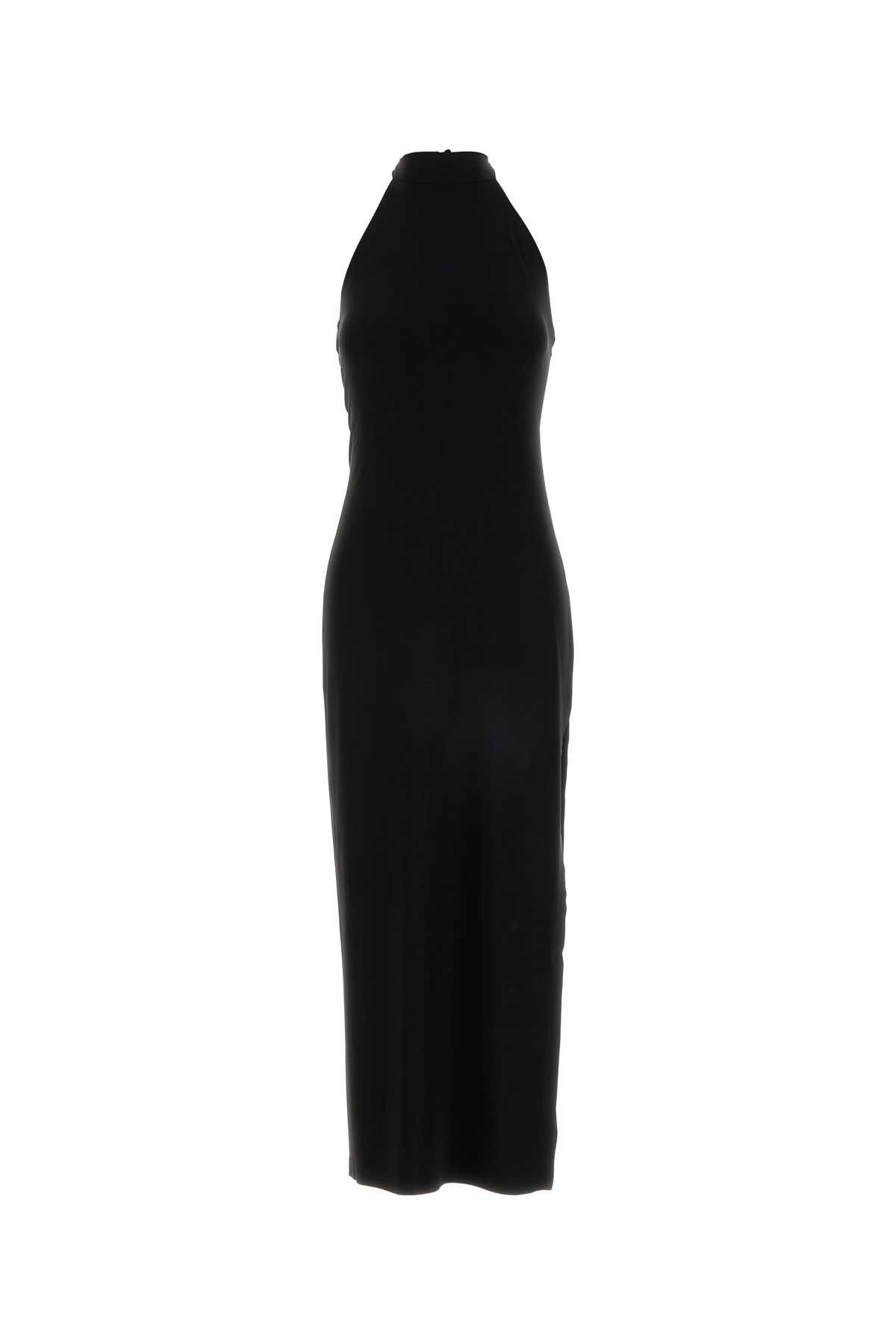 Norma Kamali Black Jersey Dress Size M / US 6-8 / IT 42-44 - 1 Thumbnail