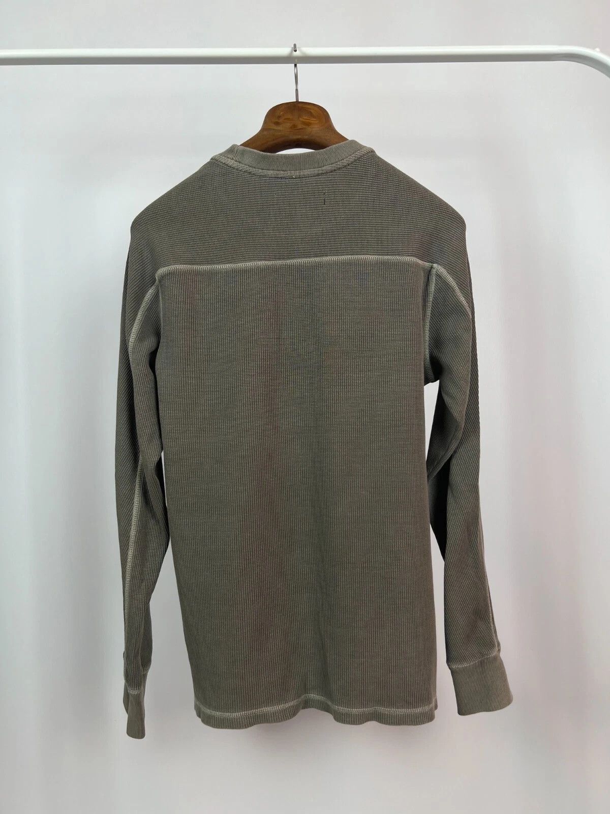 Allsaints Allsaints Maris Crew Neck Waffle Cotton Sweater Jumper Size US S / EU 44-46 / 1 - 8 Thumbnail