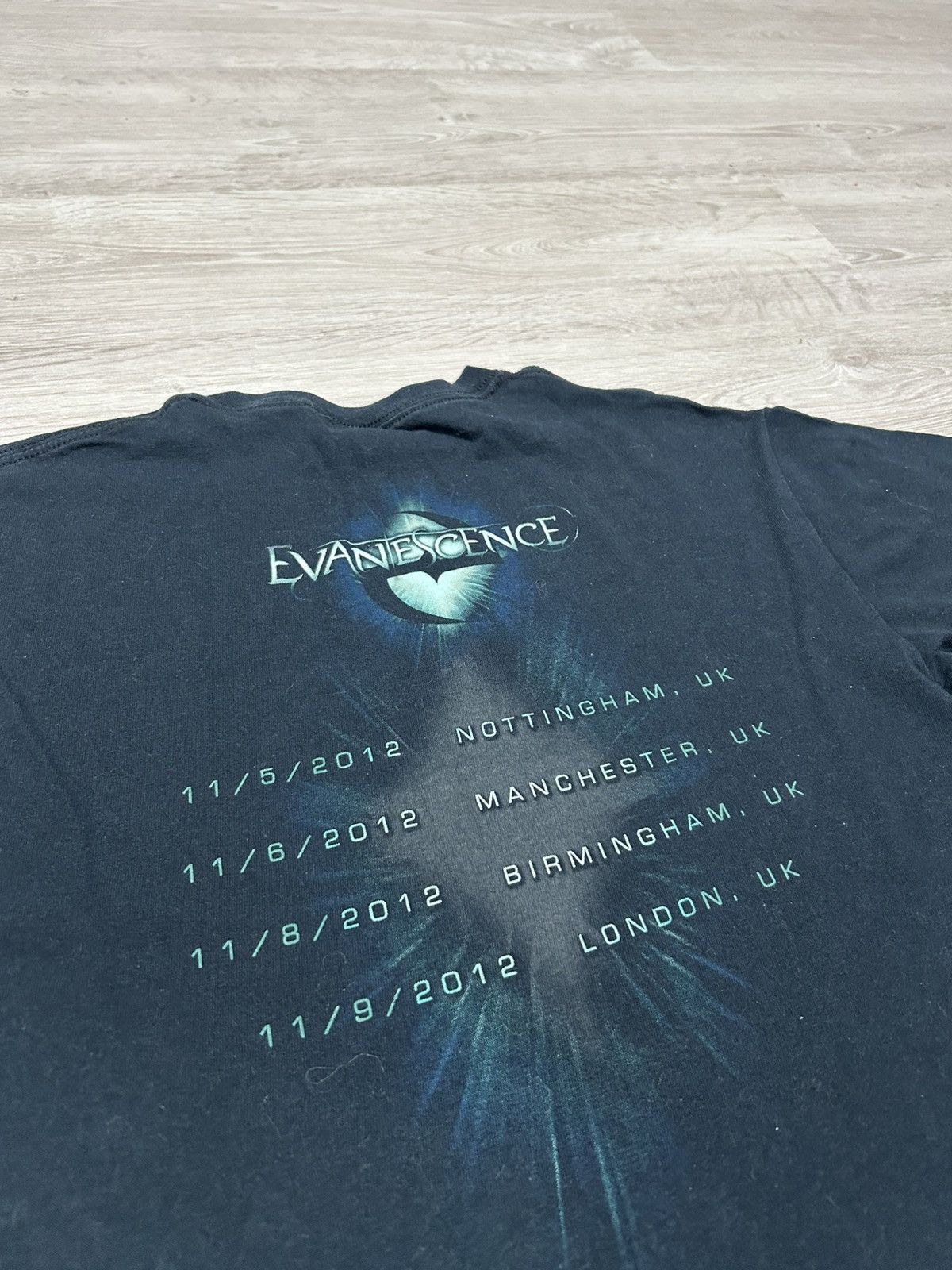 Band Tees × Vintage EVANESCENCE Band T-shirt Tour tee 2012 size M Size US M / EU 48-50 / 2 - 4 Thumbnail