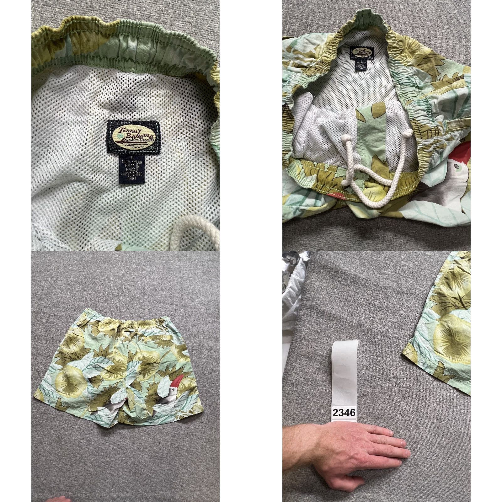 Tommy Bahama Tommy Bahama Swim Trunks Men’s Floral Hawaiian Multicolor S Small Trunks Mens Size US 29 - 8 Thumbnail