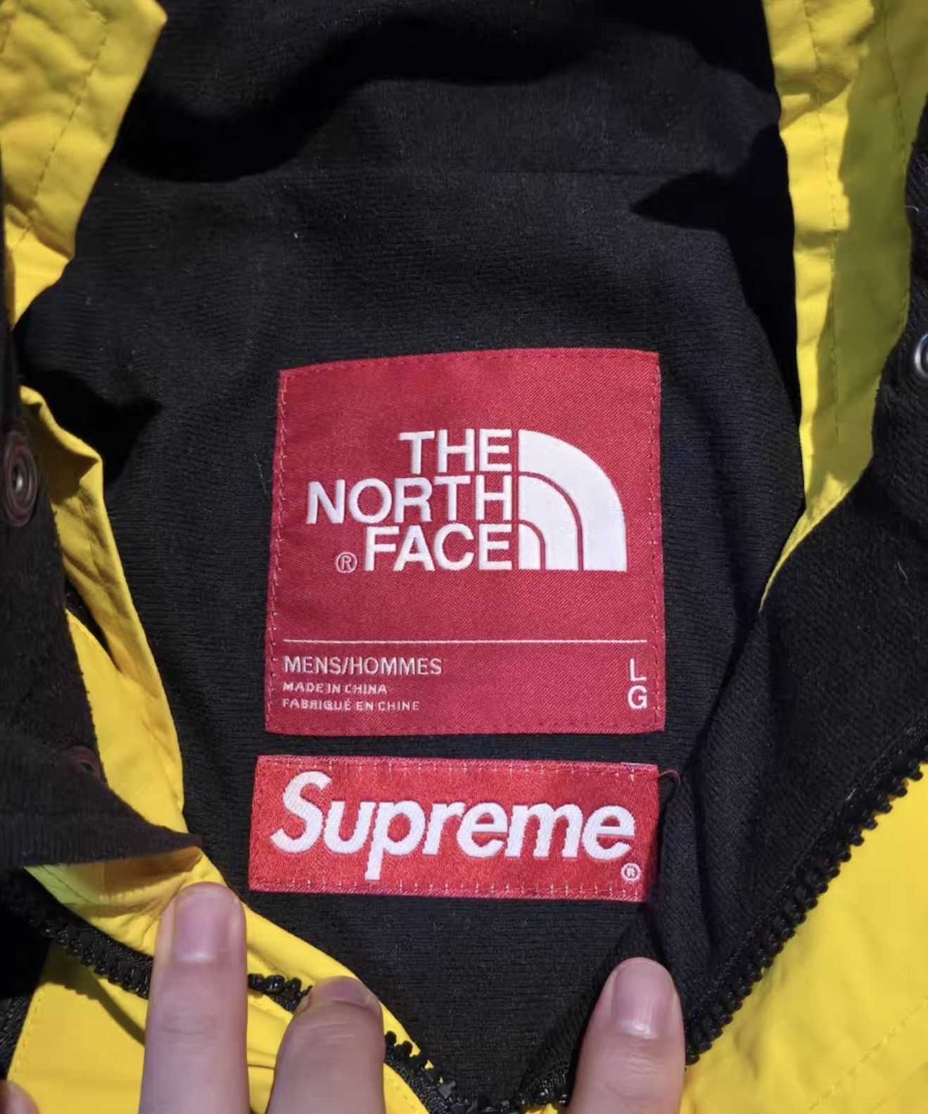 Supreme × The North Face Supreme tnf steep tech blue yellow north face hooded jacket Size US L / EU 52-54 / 3 - 3 Thumbnail