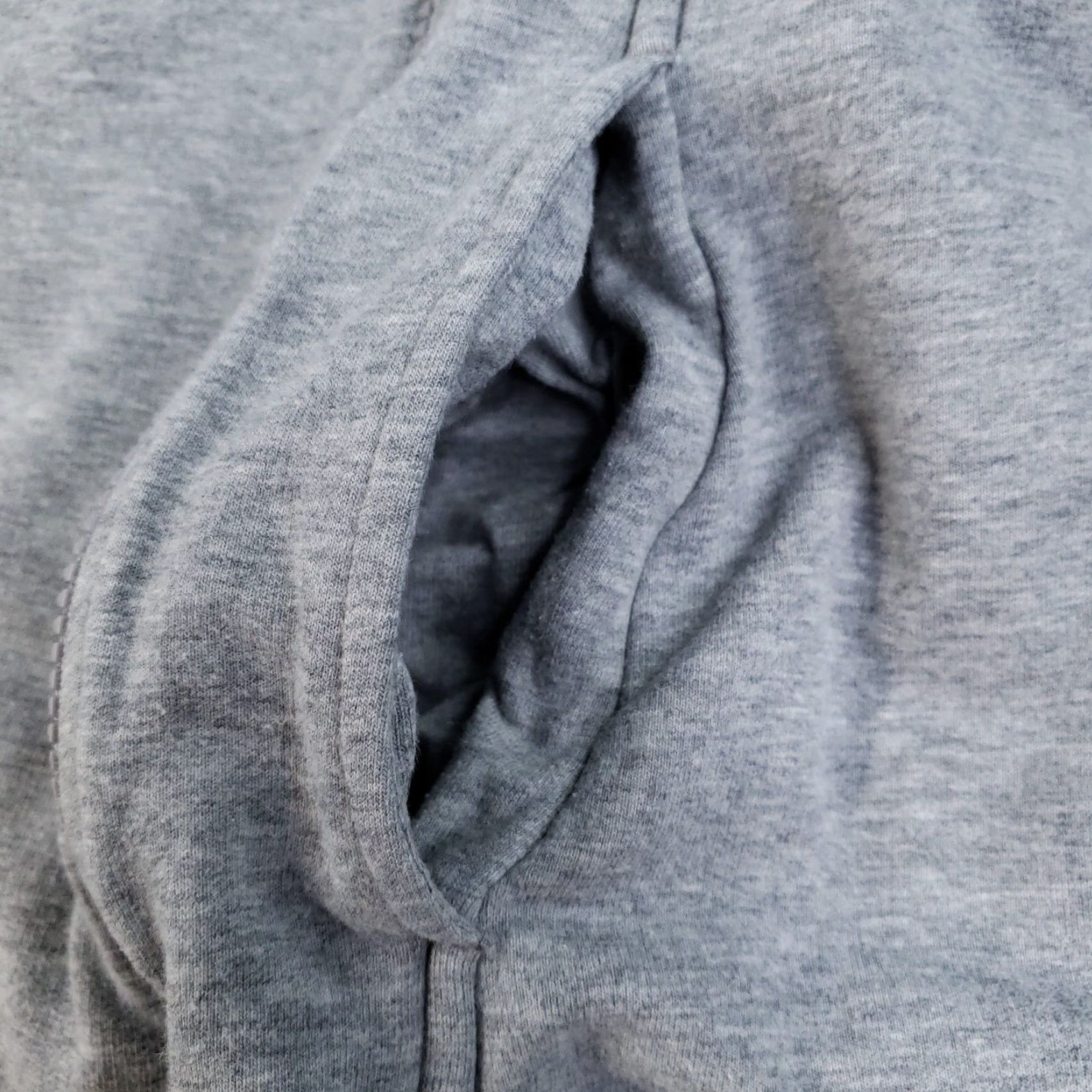 The North Face The North Face Jacket Womens L Gray Asymmetrical Zip Cotton Blend Logo Pockets Size L / US 10 / IT 46 - 7 Thumbnail