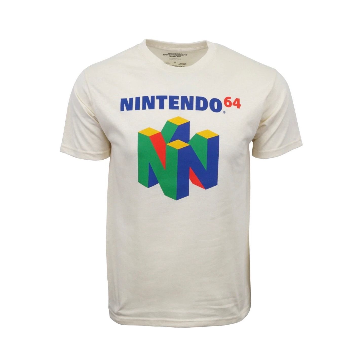 Nintendo Nintendo 64 Graphic T-Shirt White Short Sleeve SZ L New Size US L / EU 52-54 / 3 - 1 Thumbnail